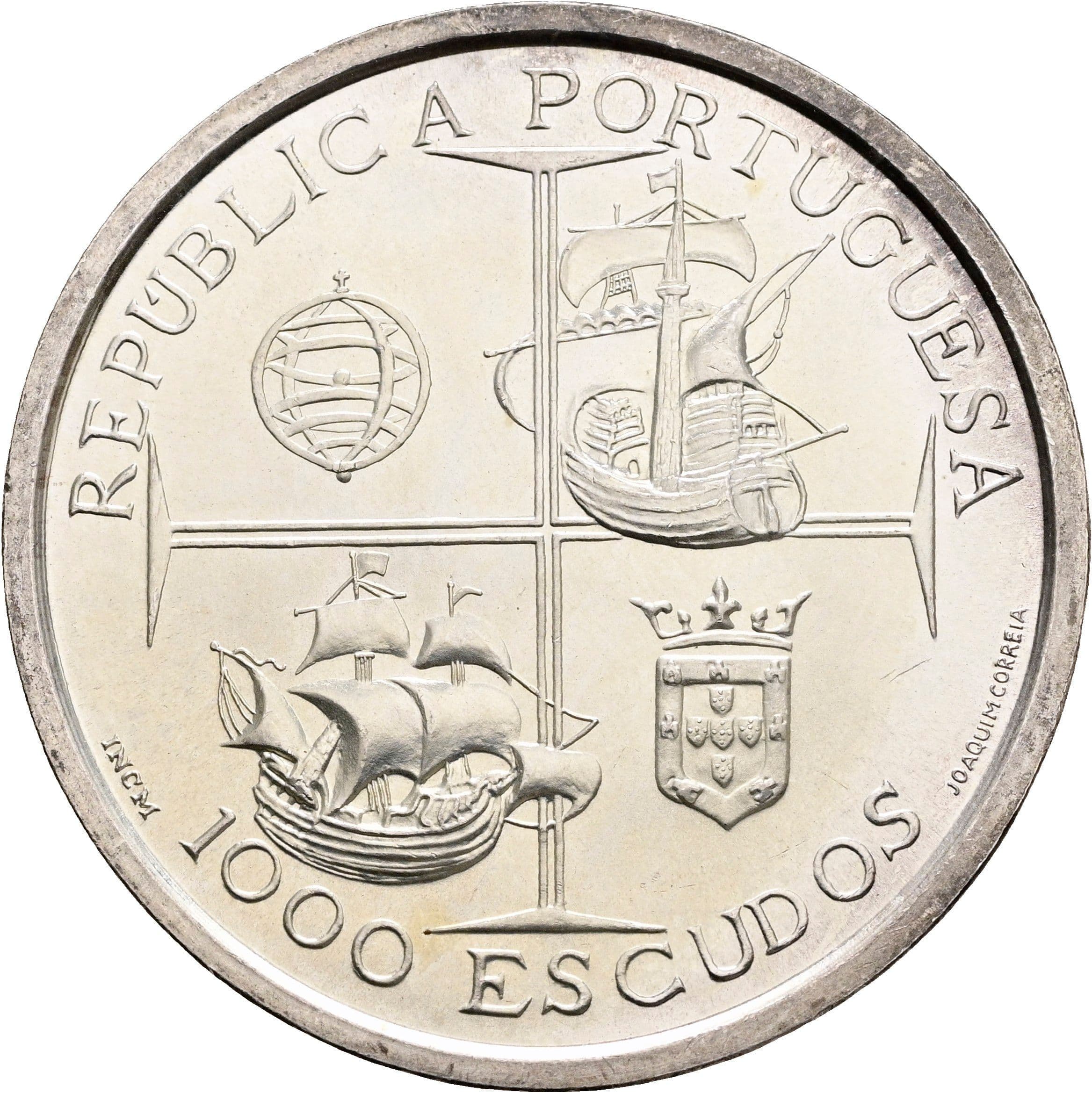 1000 Escudos 1998 – Vorderseite