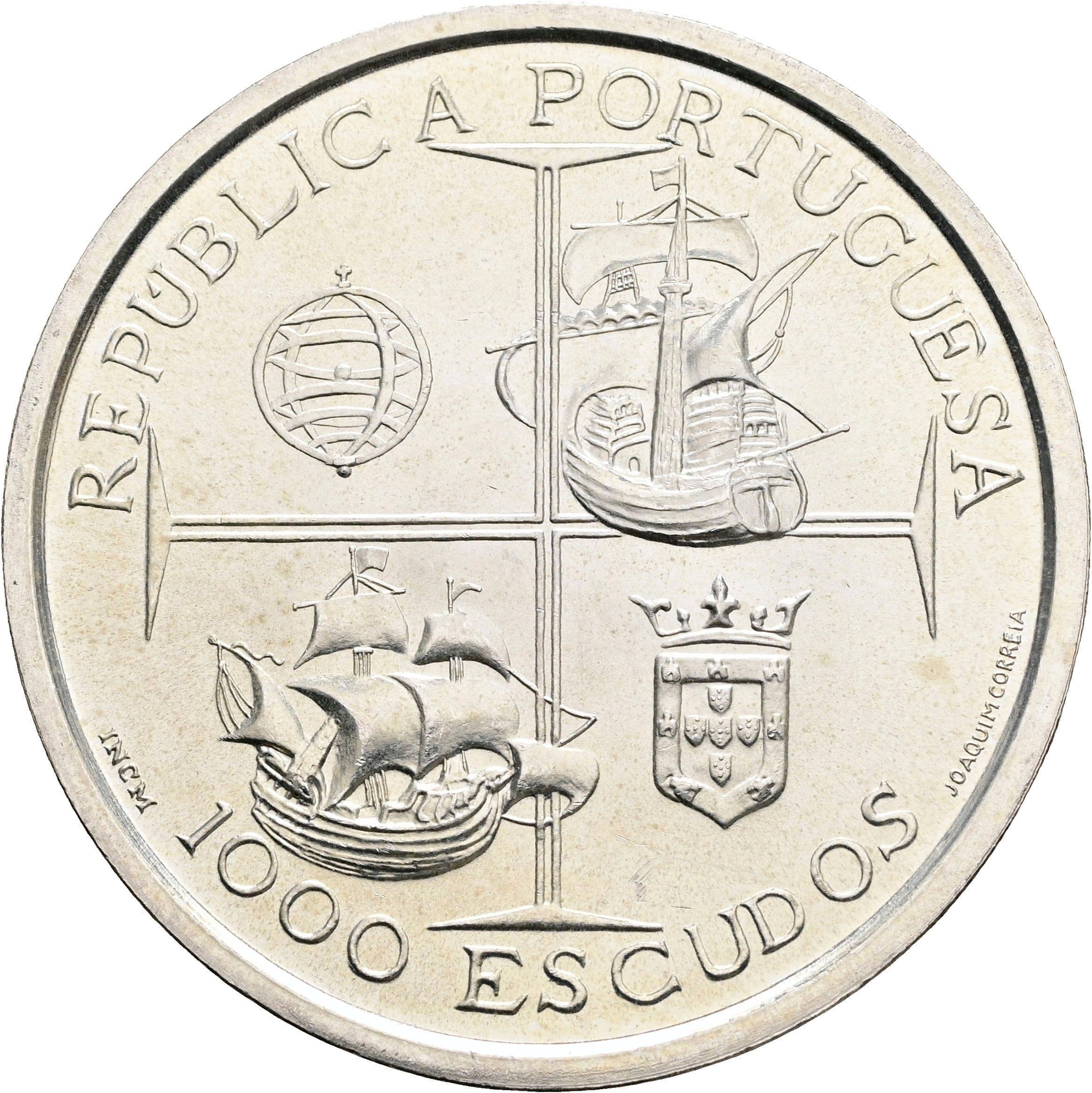 1000 Escudos 1998 – Vorderseite