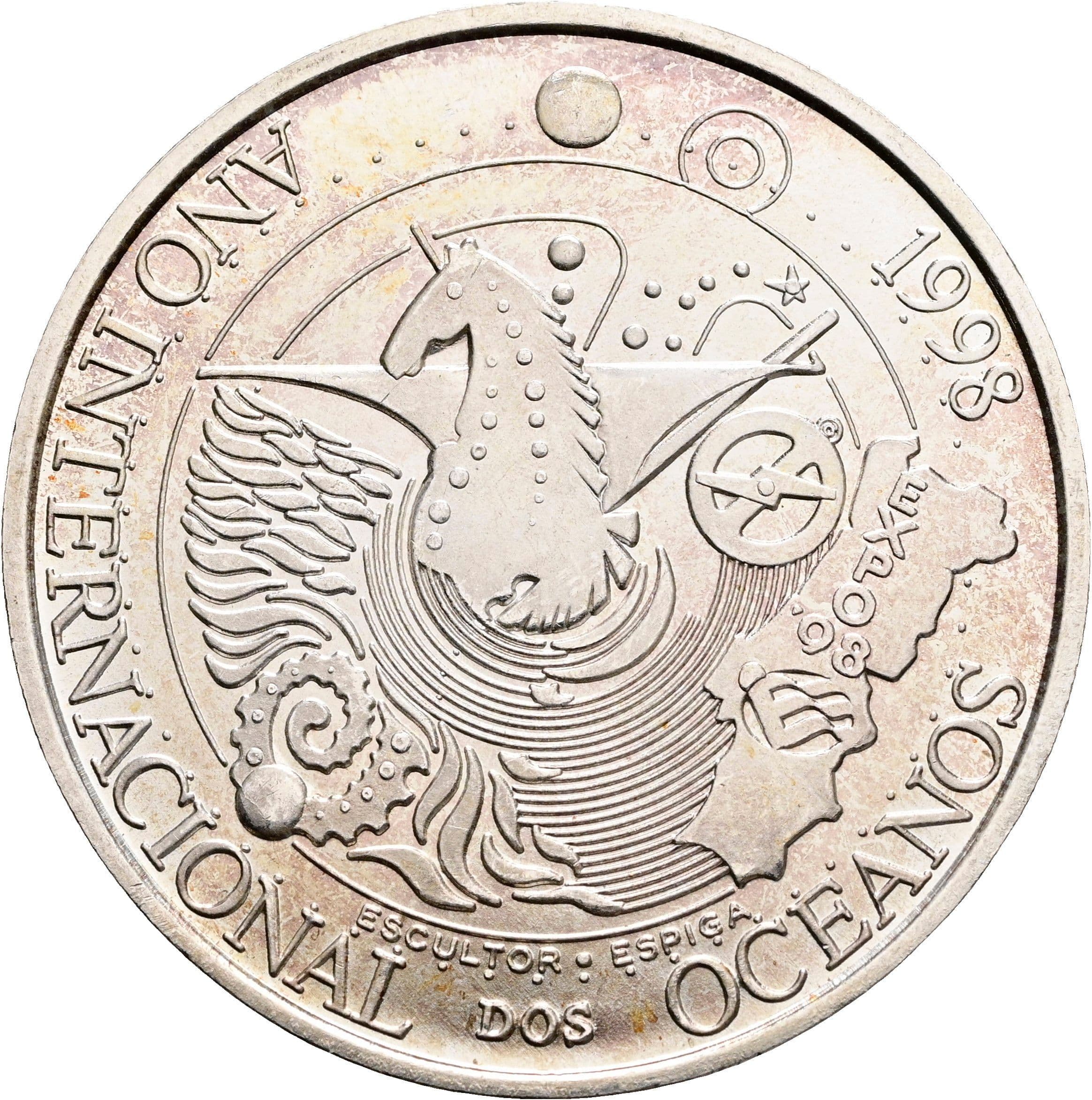 1000 Escudos 1998 – Rückseite