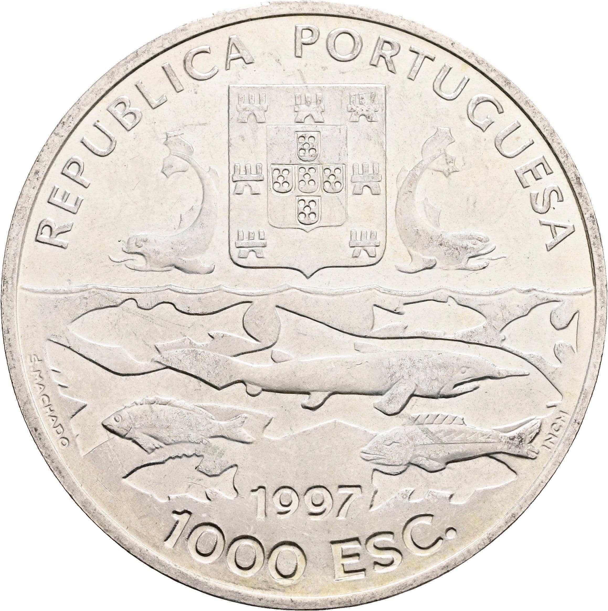 1000 Escudos 1997 – Vorderseite