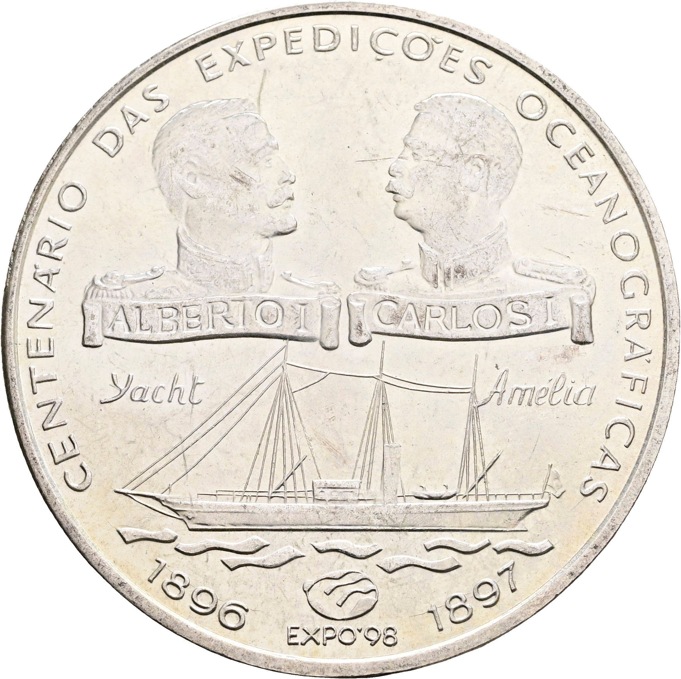 1000 Escudos 1997 – Rückseite