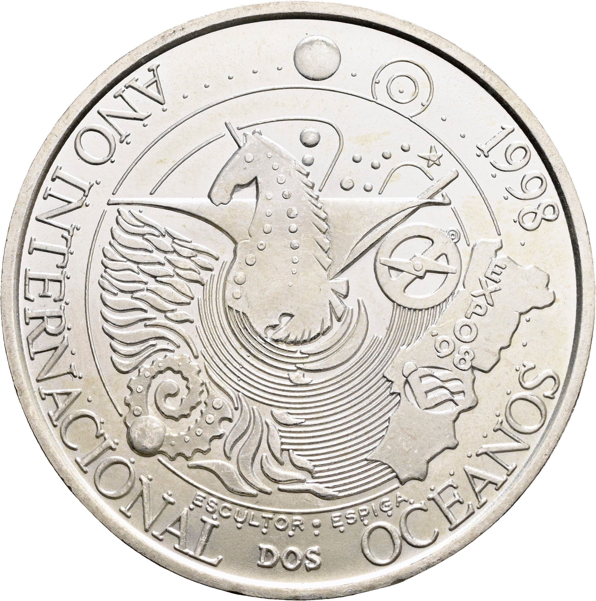 1000 Escudos 1998 – Rückseite