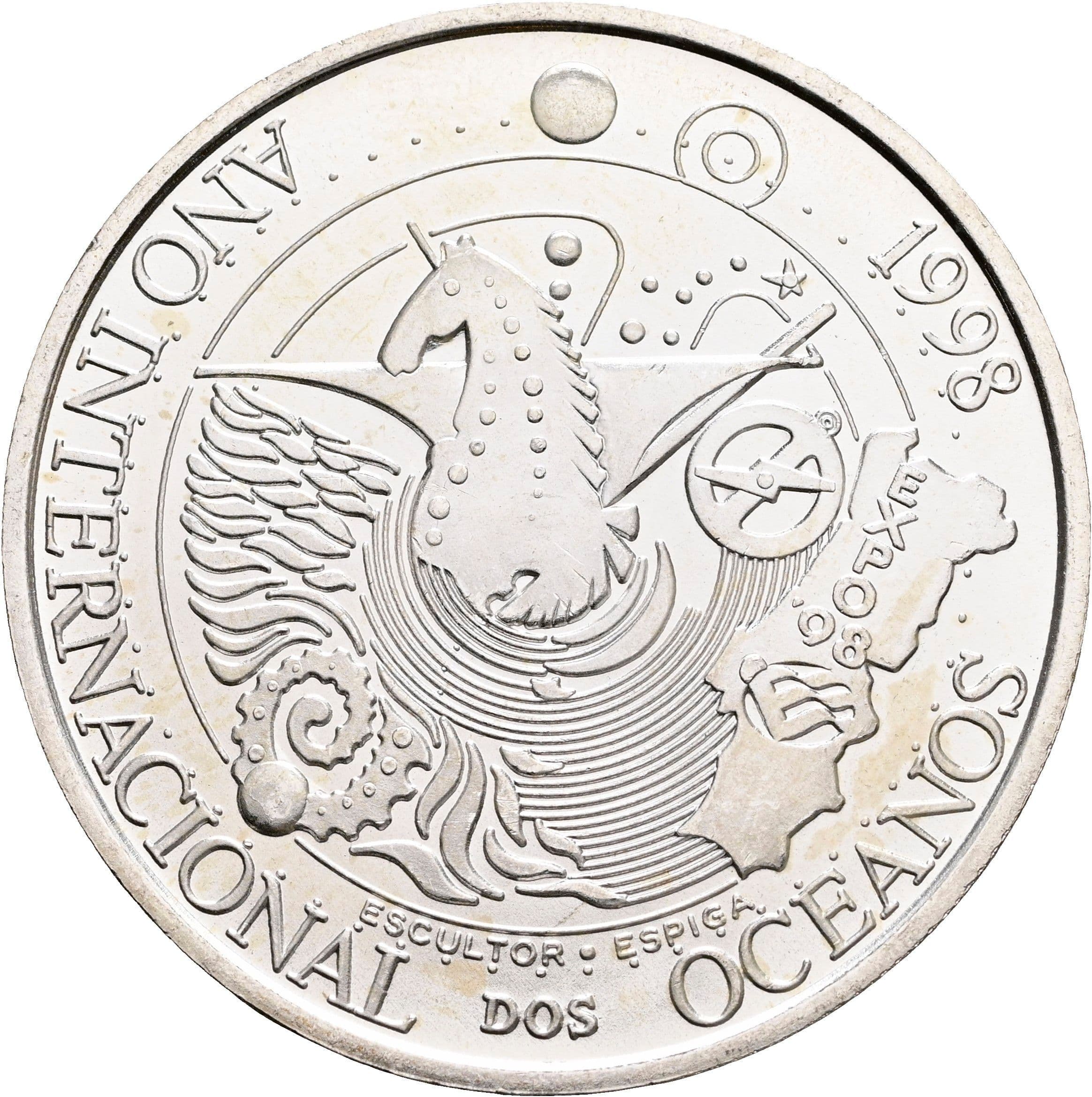1000 Escudos 1998 – Rückseite