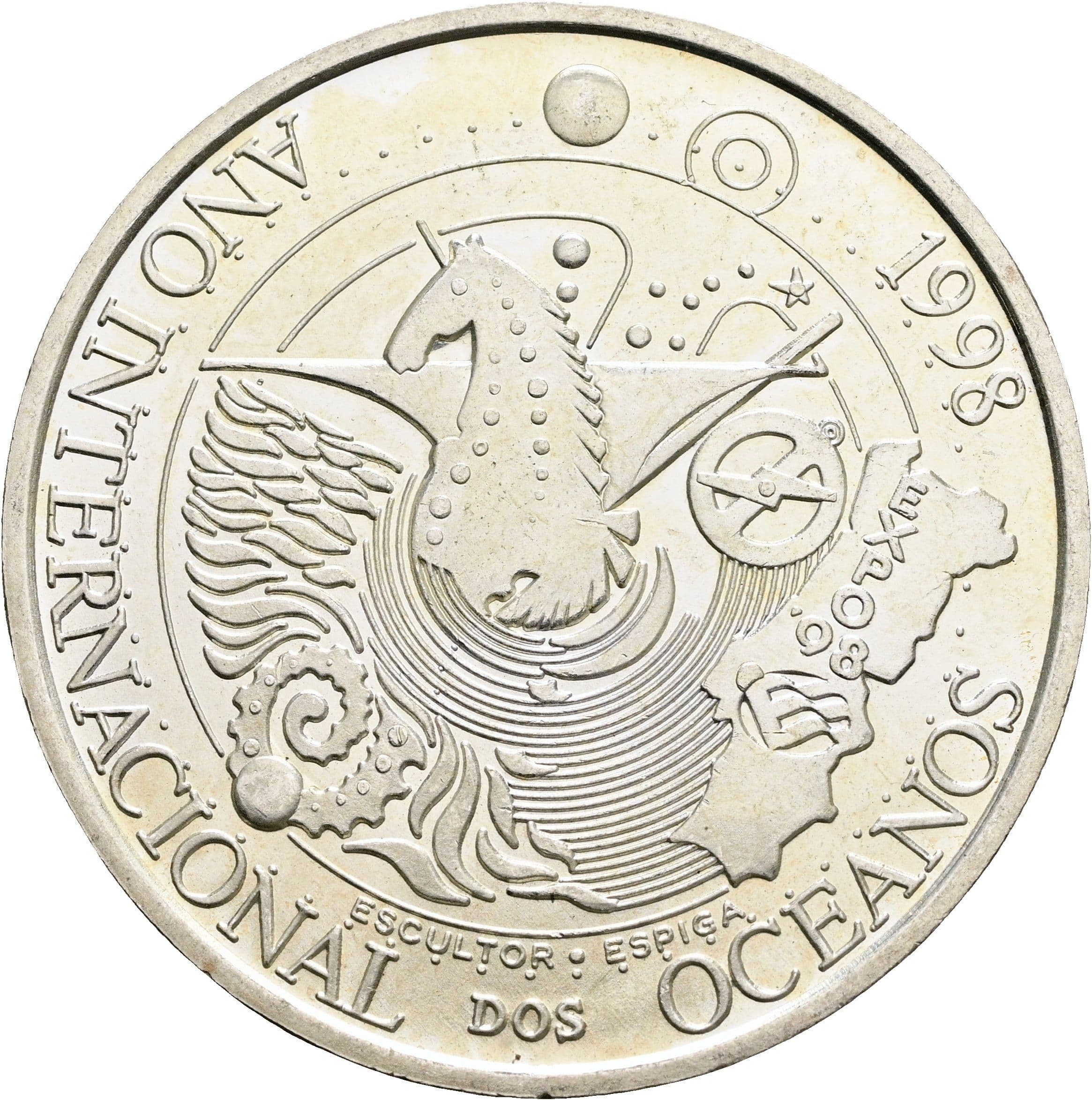 1000 Escudos 1998 – Rückseite