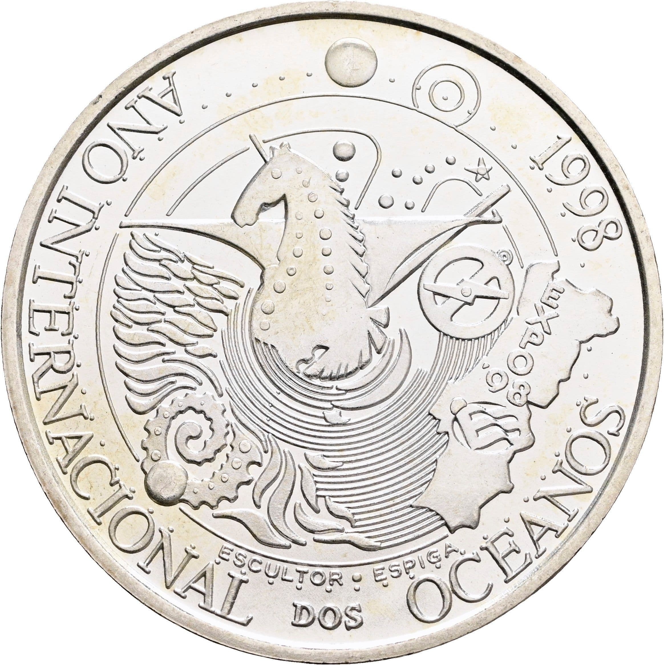 1000 Escudos 1998 – Rückseite