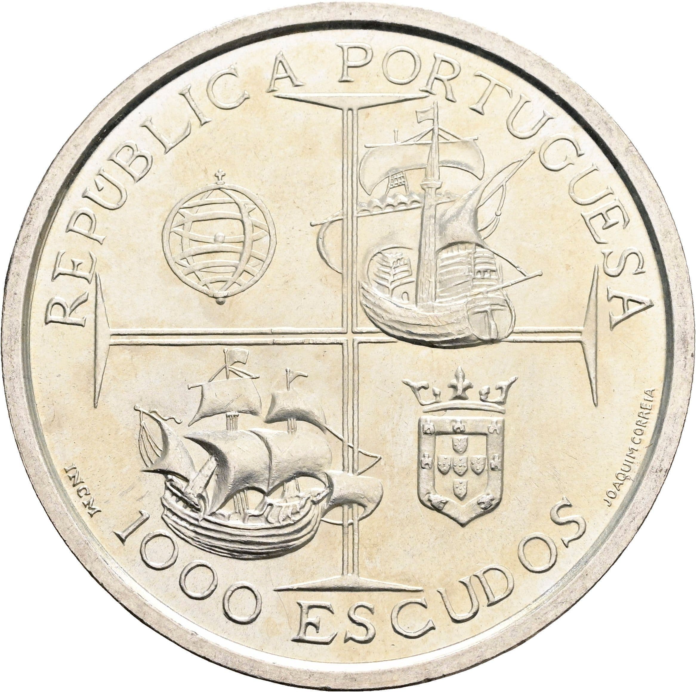 1000 Escudos 1998 – Vorderseite