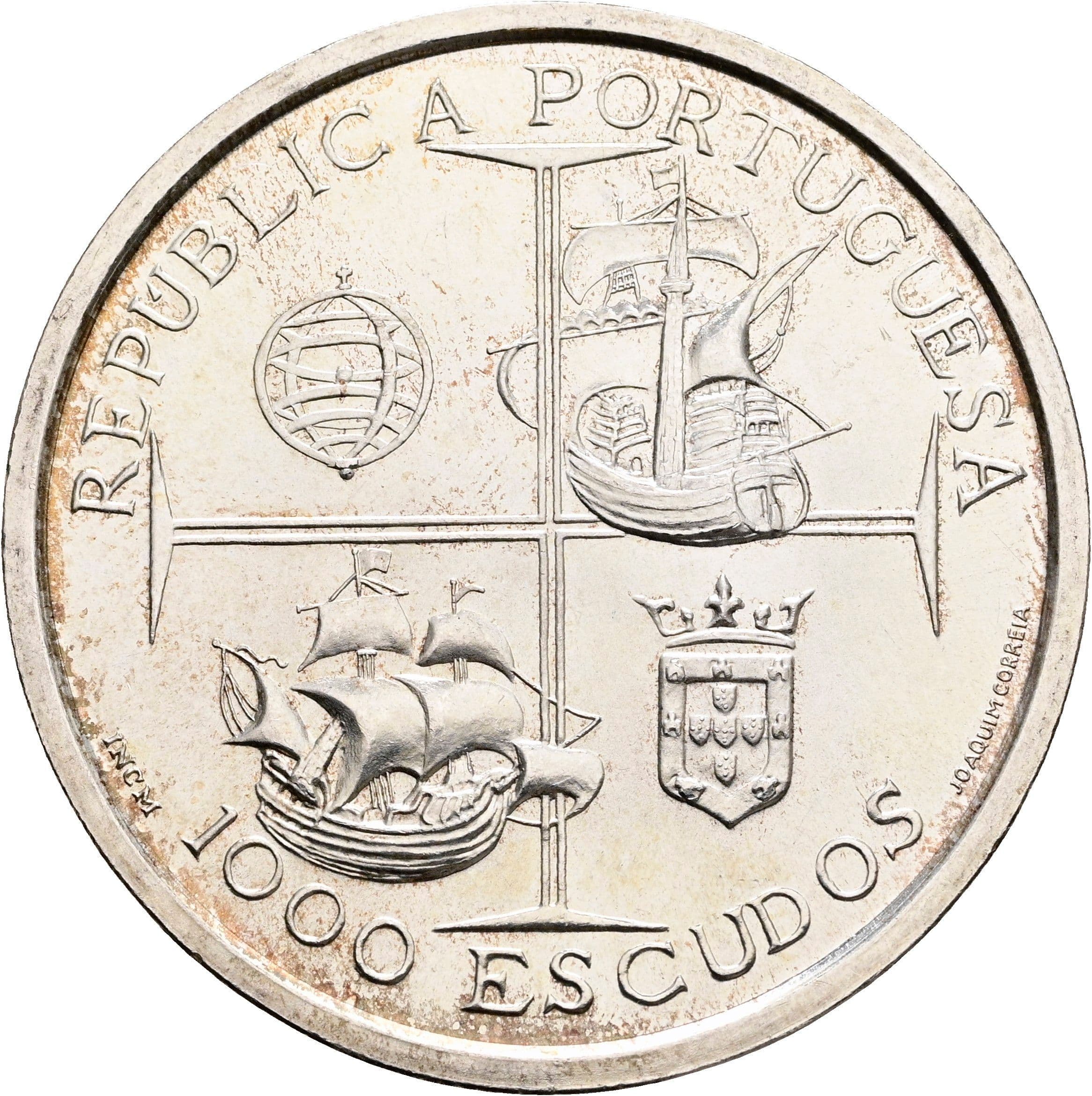 1000 Escudos 1998 – Vorderseite