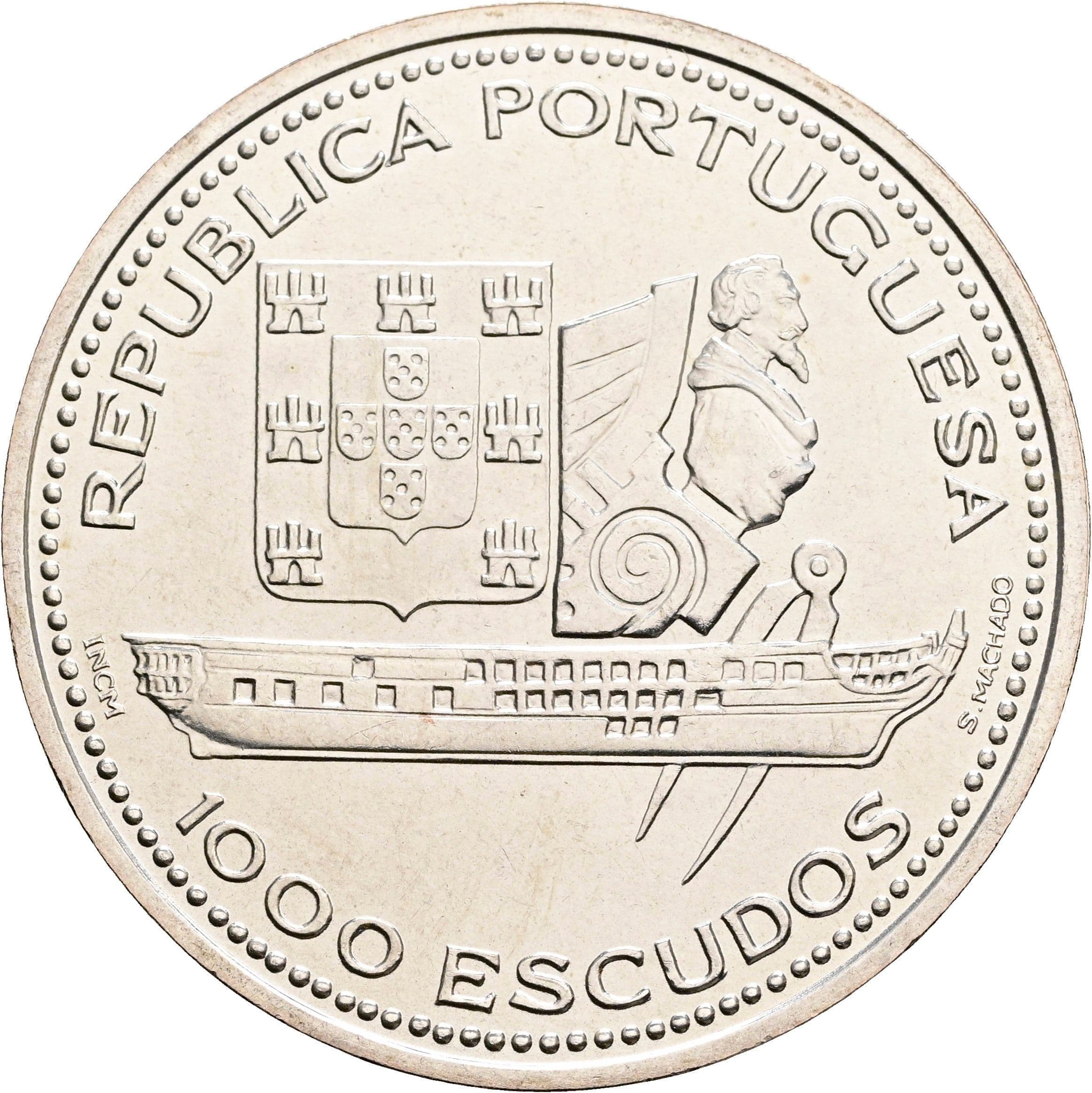 1000 Escudos 1996 – Vorderseite
