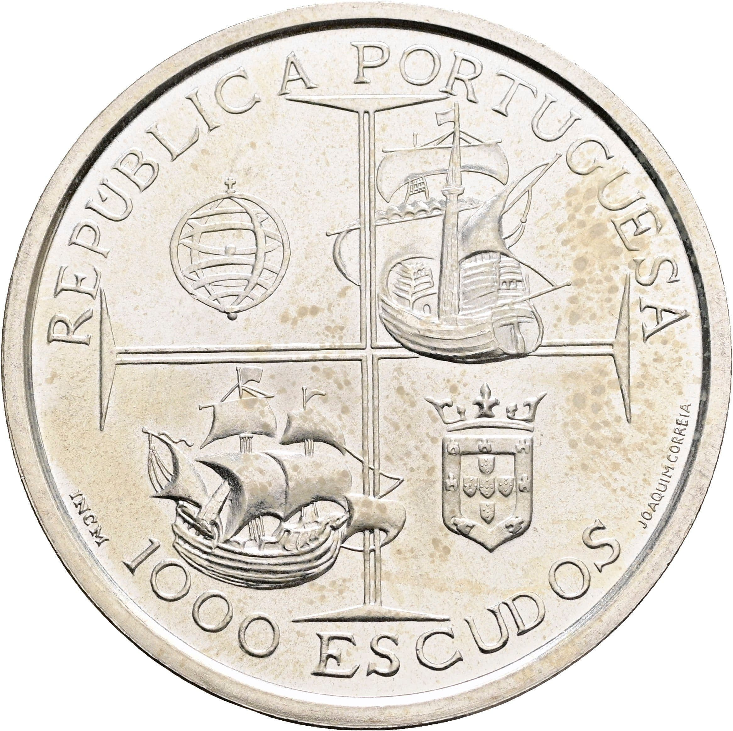 1000 Escudos 1998 – Vorderseite