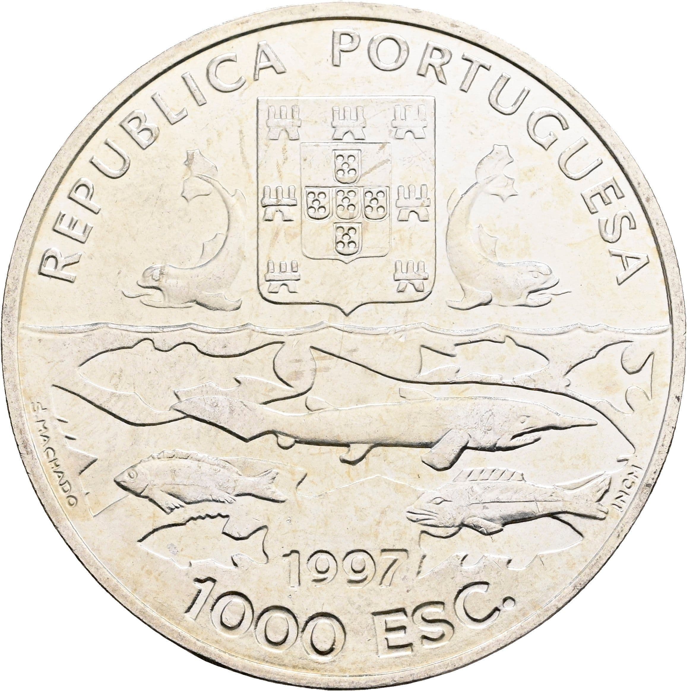 1000 Escudos 1997 – Vorderseite