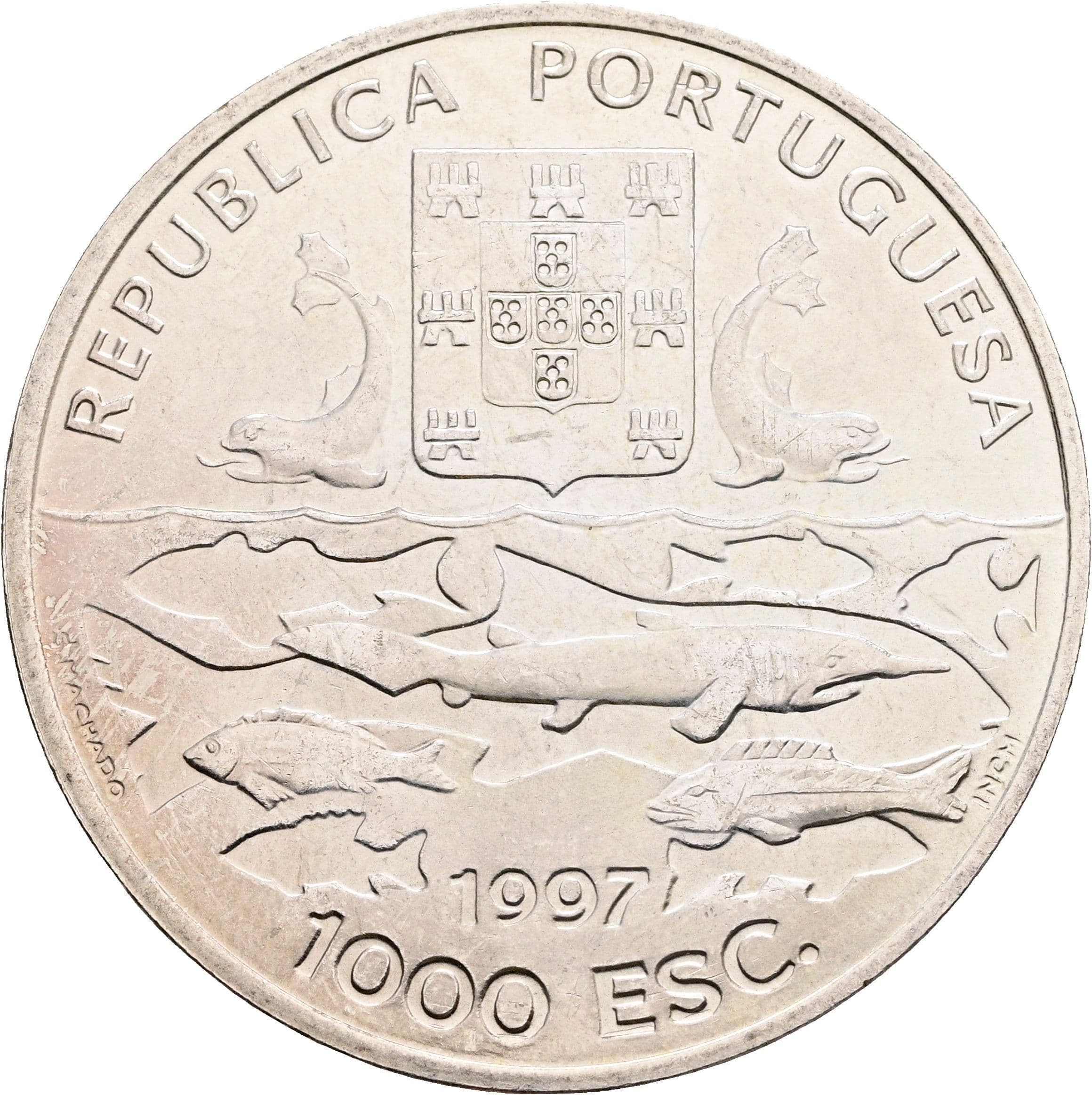 1000 Escudos 1997 – Vorderseite