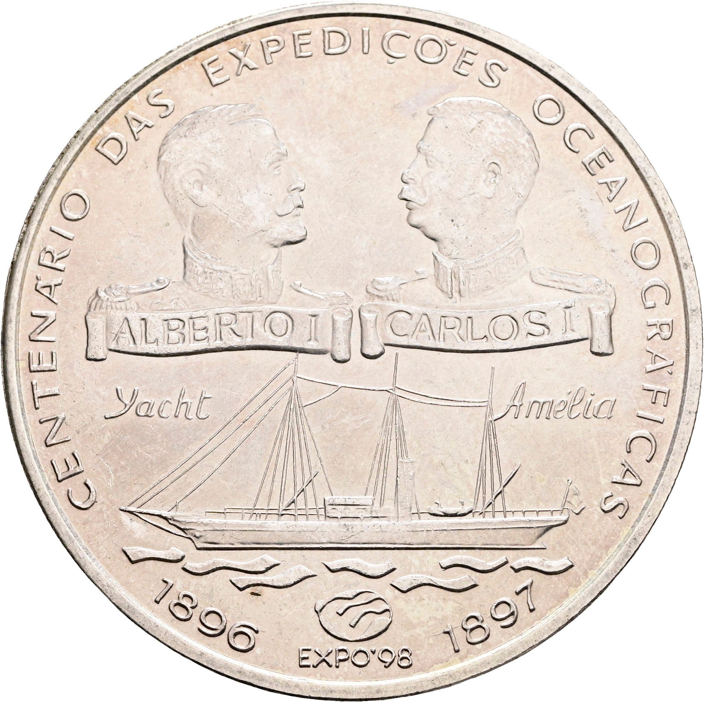 1000 Escudos 1997 – Rückseite