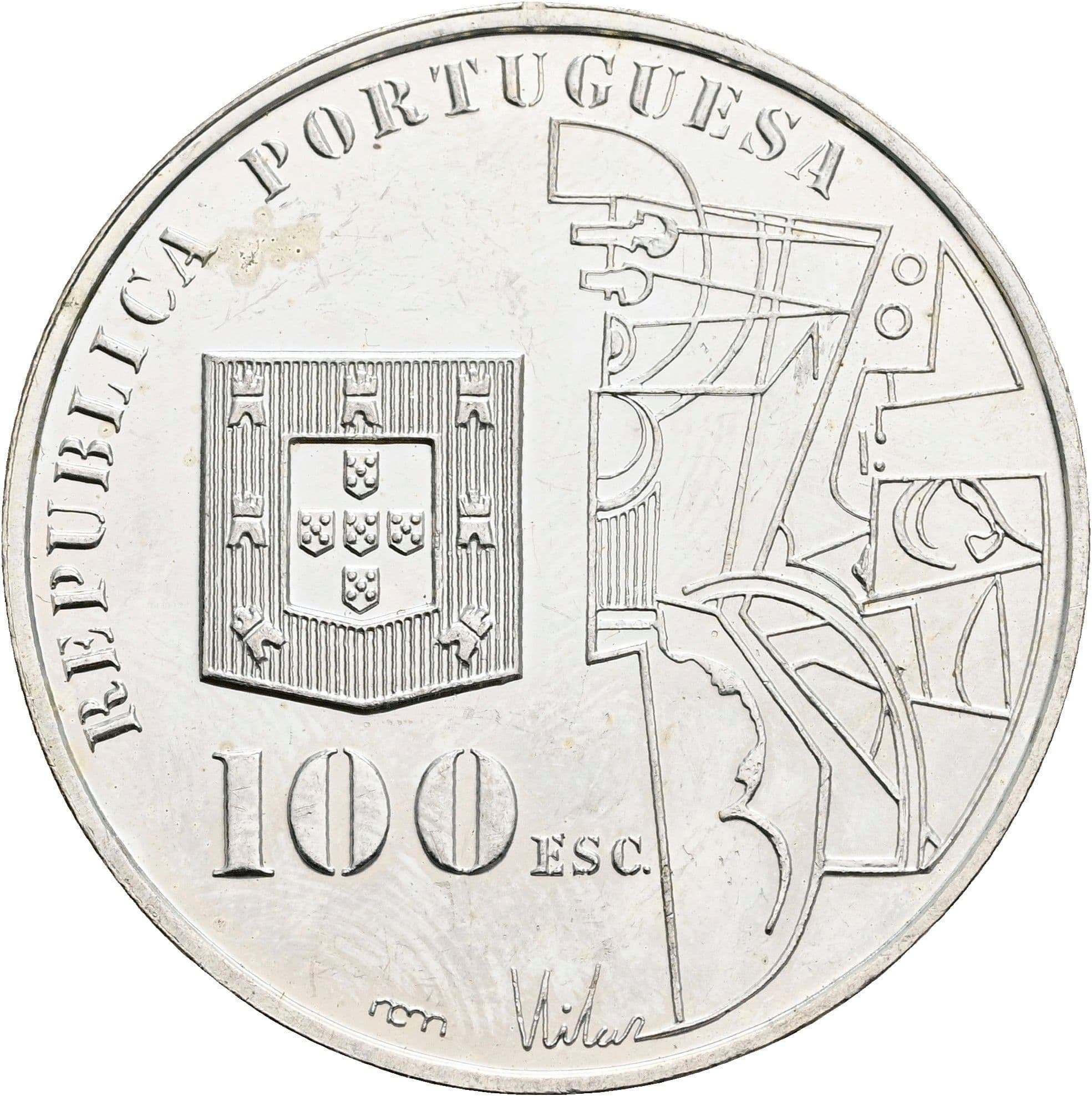 100 Escudos 1987 – Vorderseite