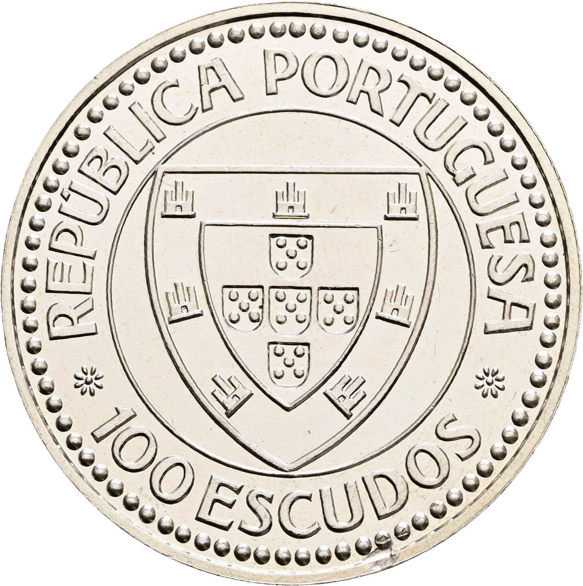 100 Escudos 1987 – Vorderseite
