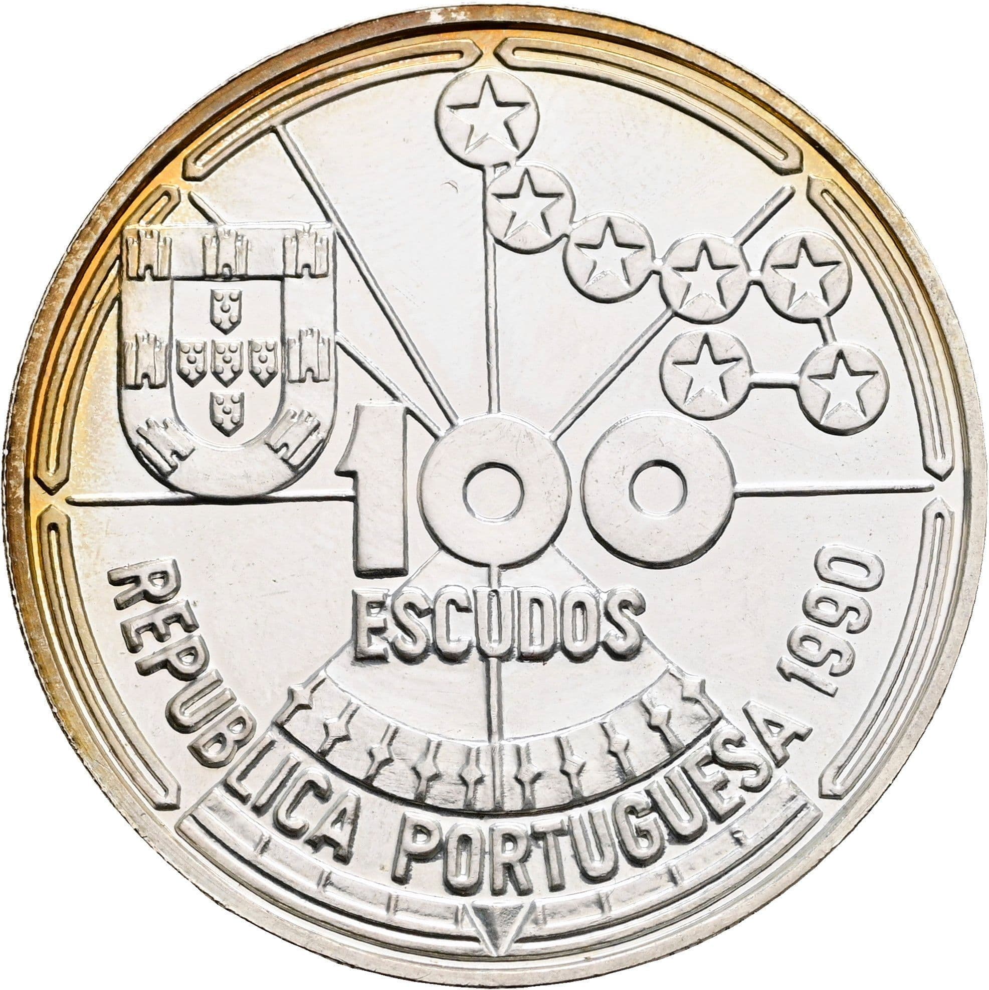 100 Escudos 1990 – Vorderseite