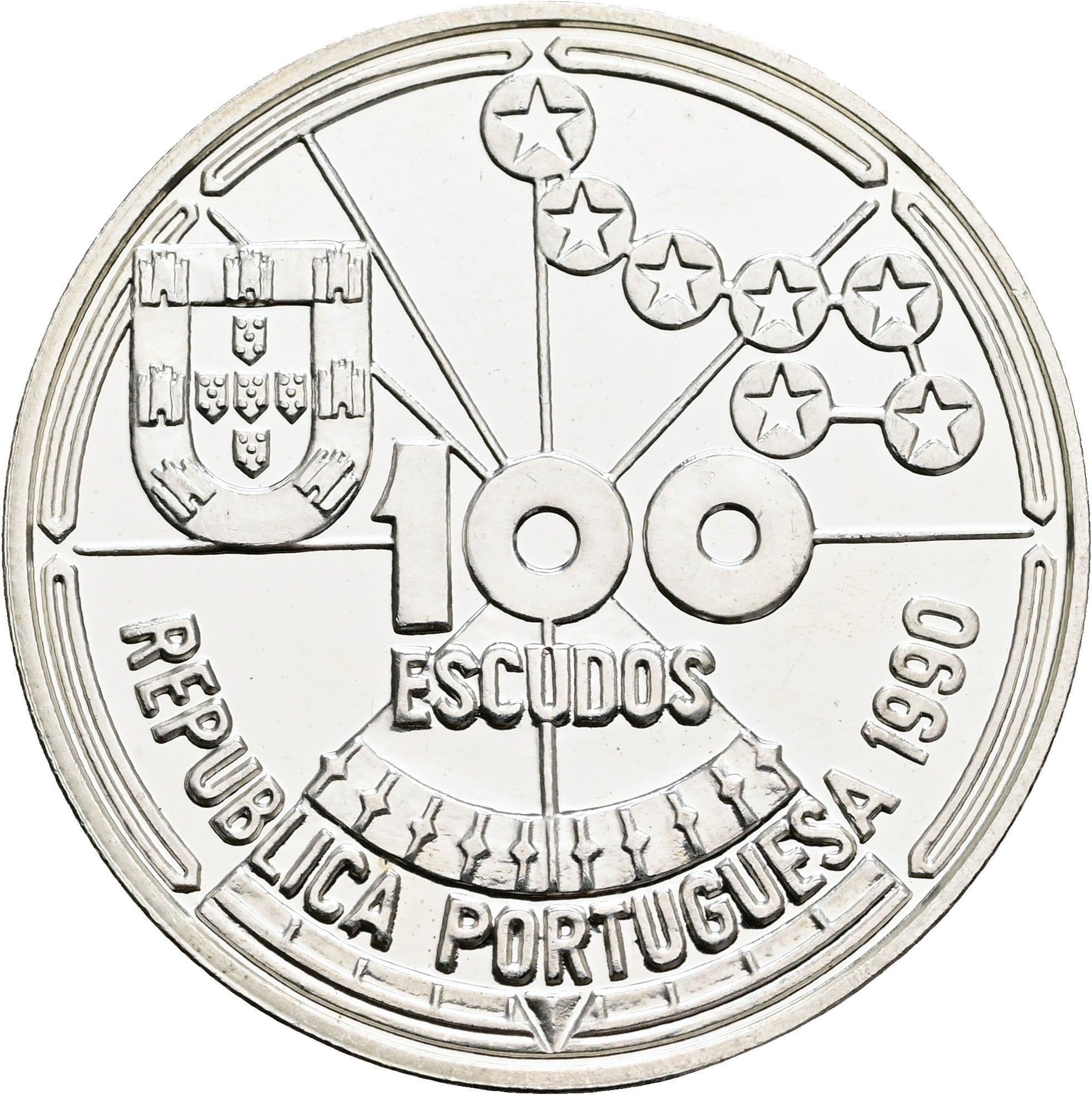 100 Escudos 1990 – Vorderseite