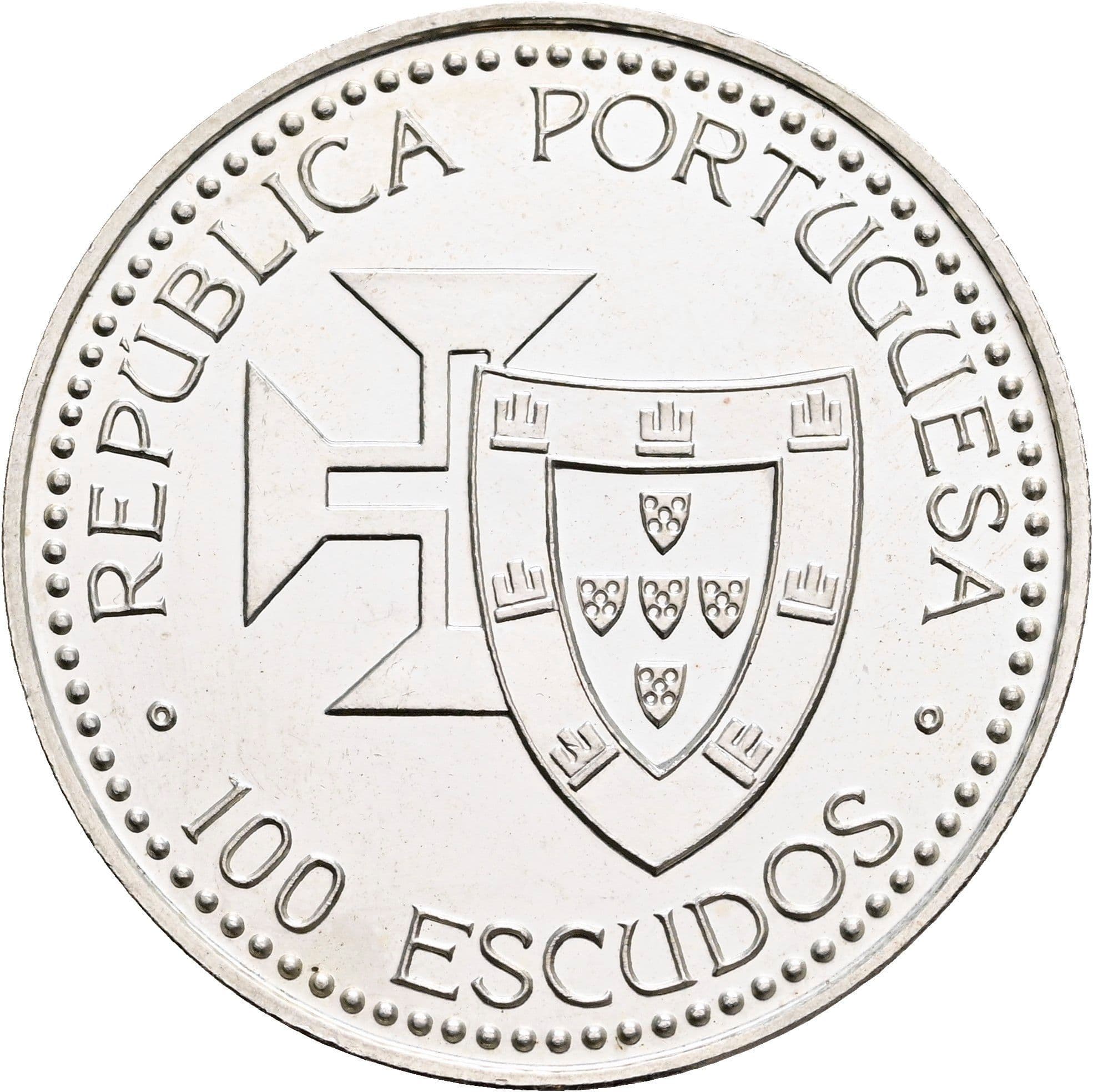 100 Escudos 1989 – Vorderseite
