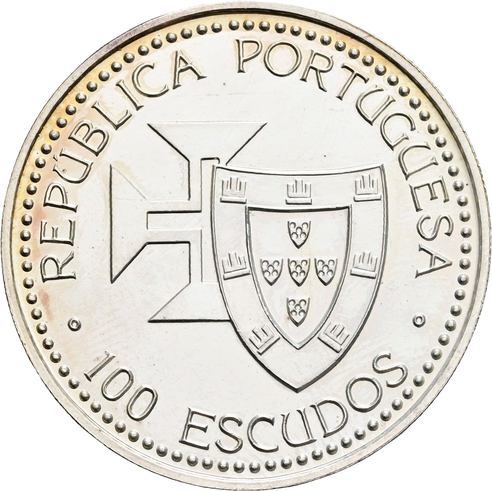 100 Escudos 1989 – Vorderseite