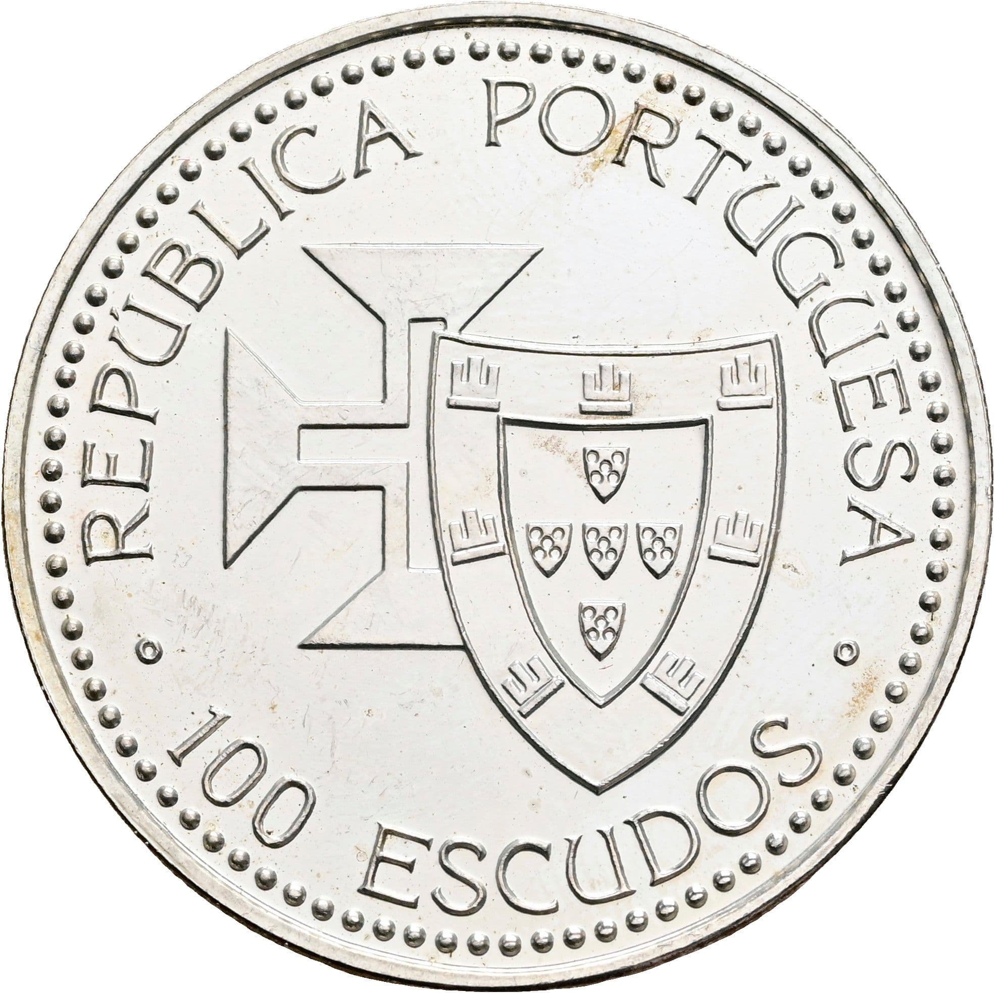 100 Escudos 1989 – Vorderseite