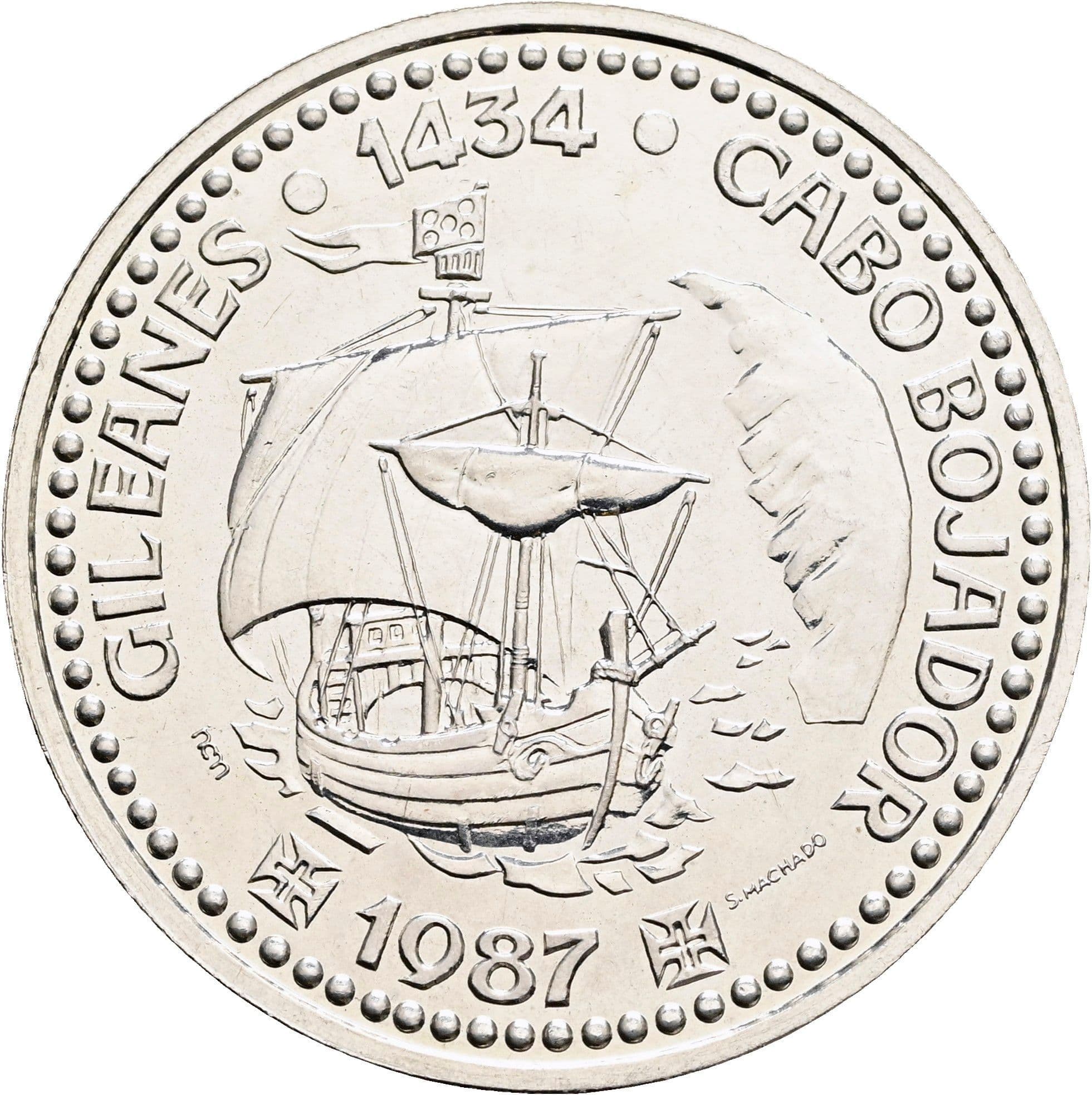 100 Escudos 1987 – Rückseite