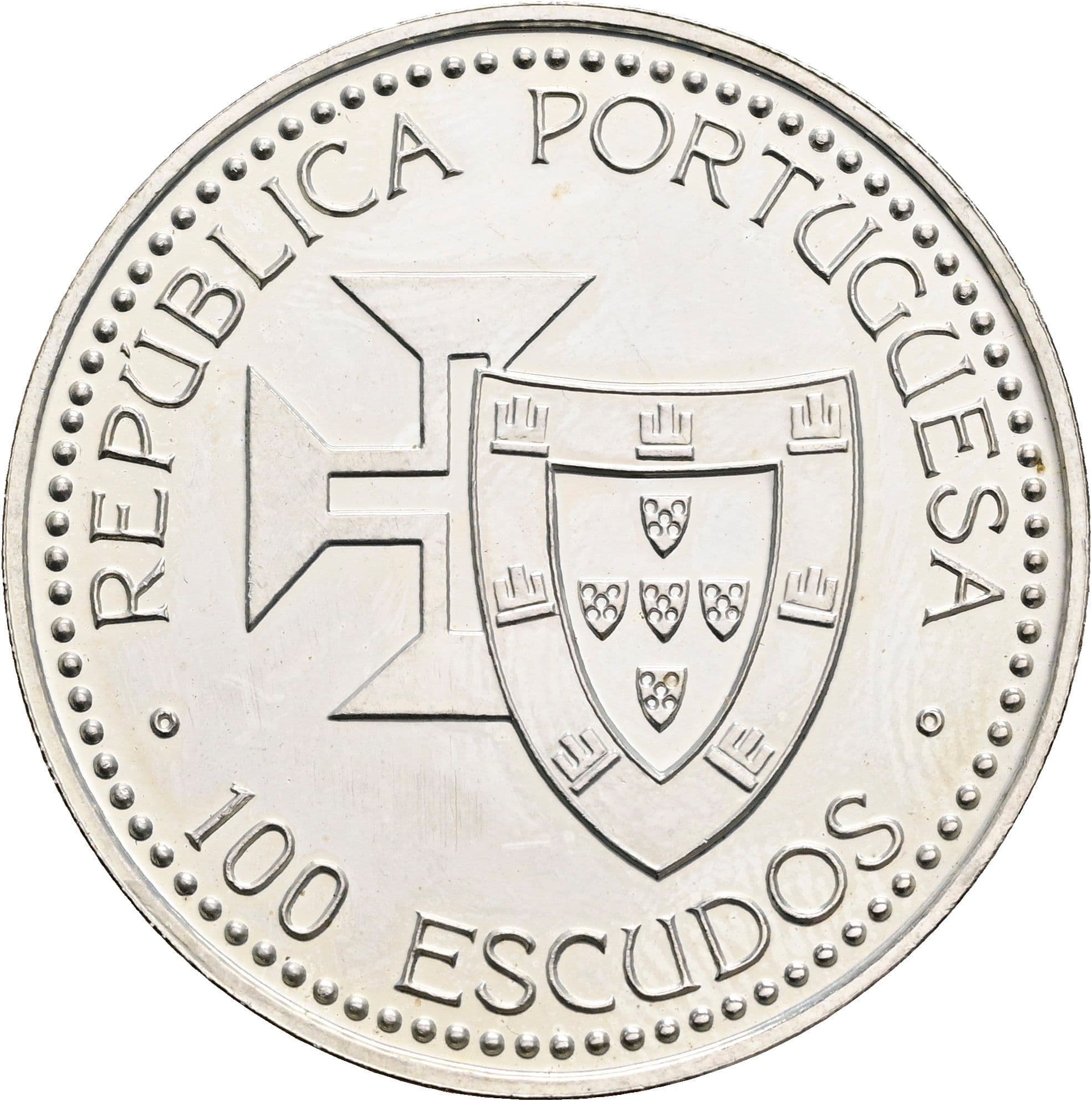 100 Escudos 1989 – Vorderseite