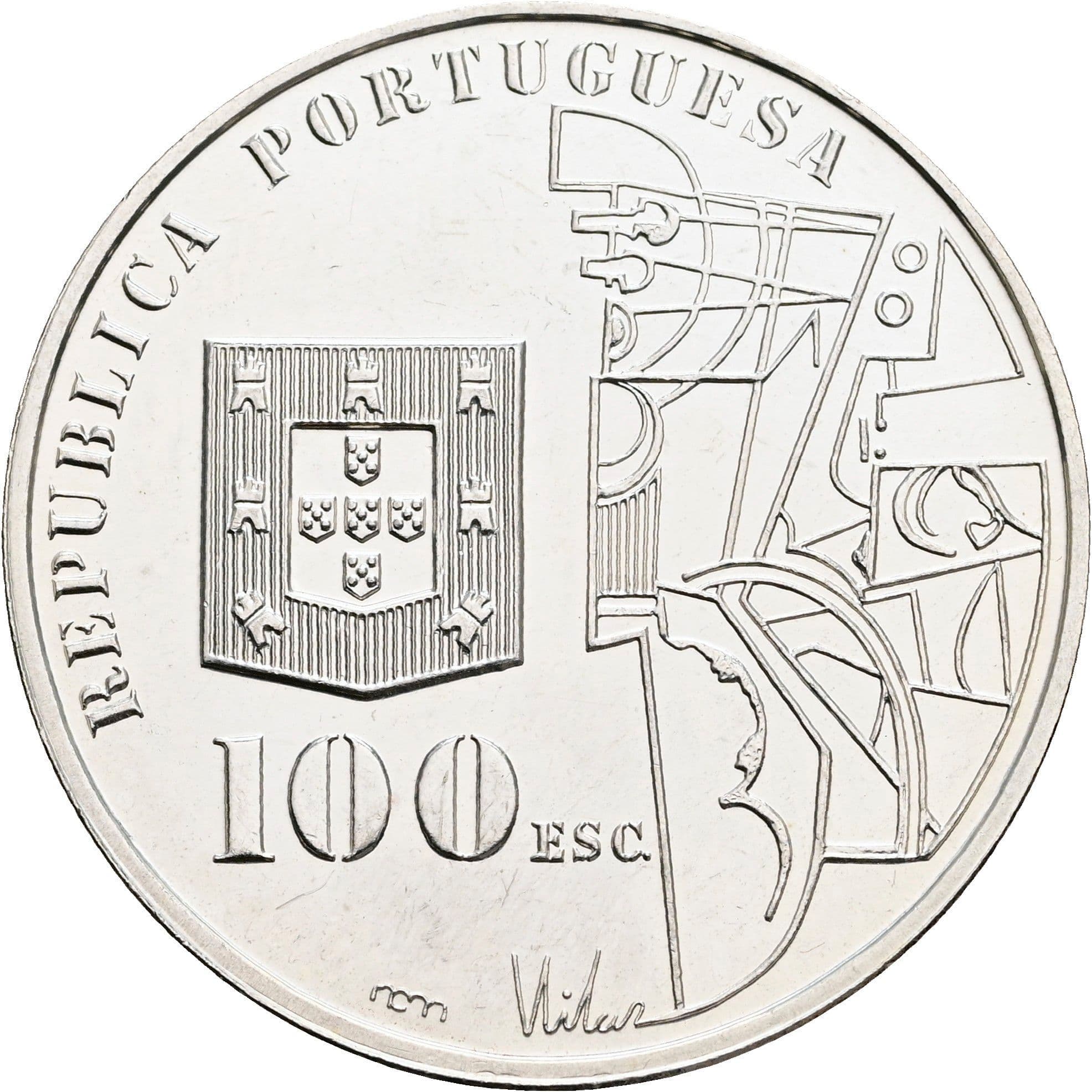 100 Escudos 1987 – Vorderseite
