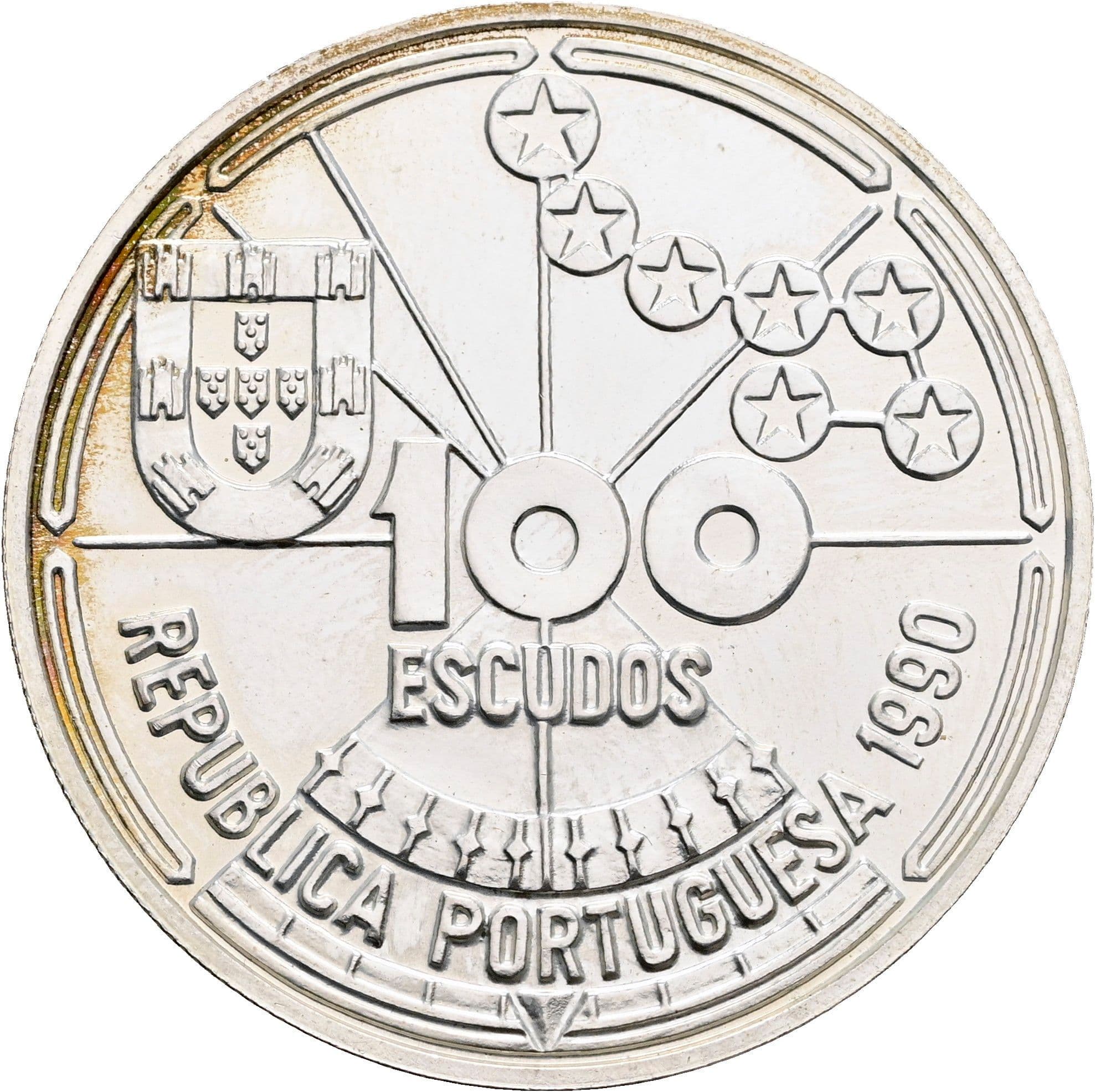 100 Escudos 1990 – Vorderseite