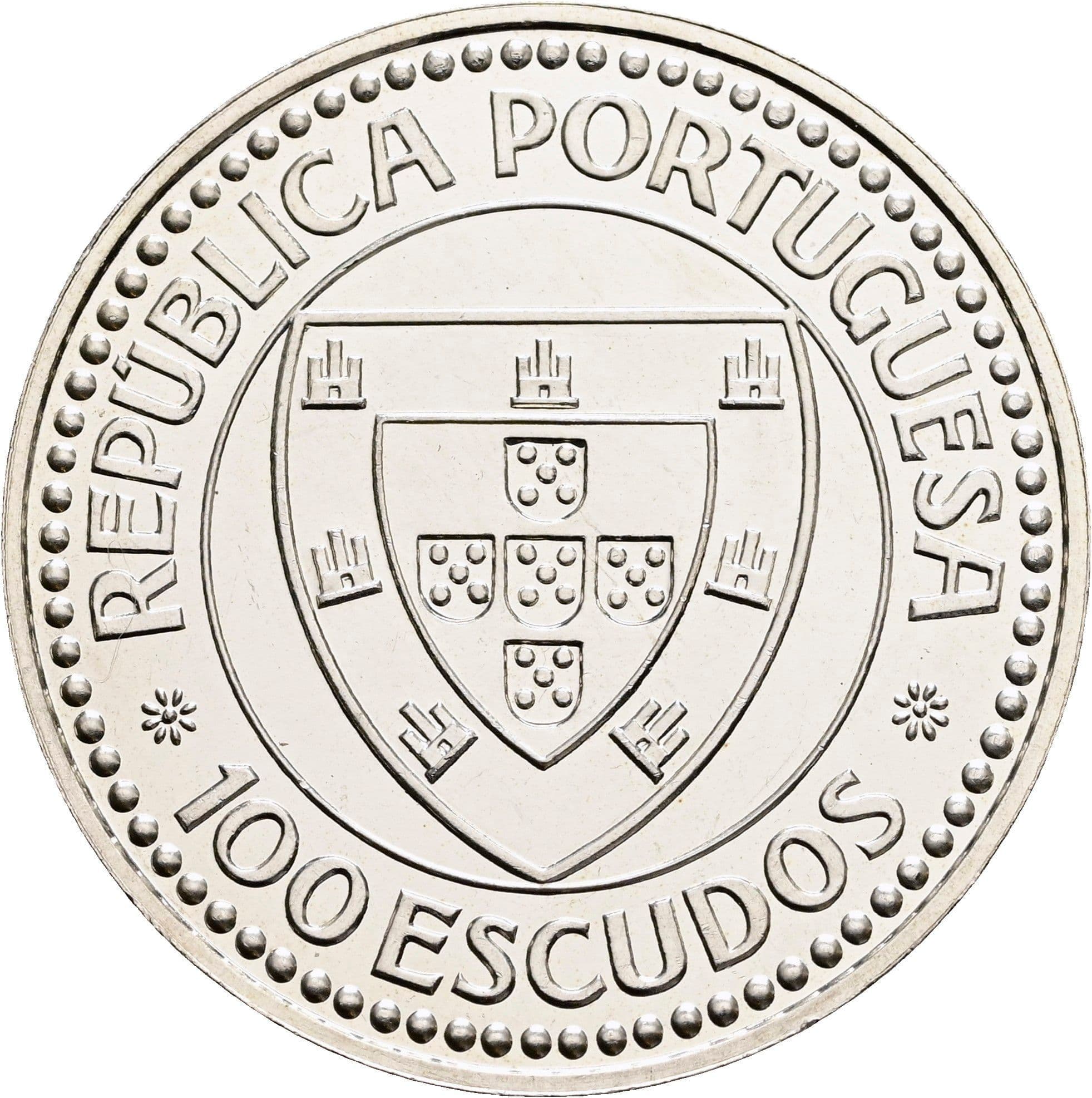 100 Escudos 1987 – Vorderseite