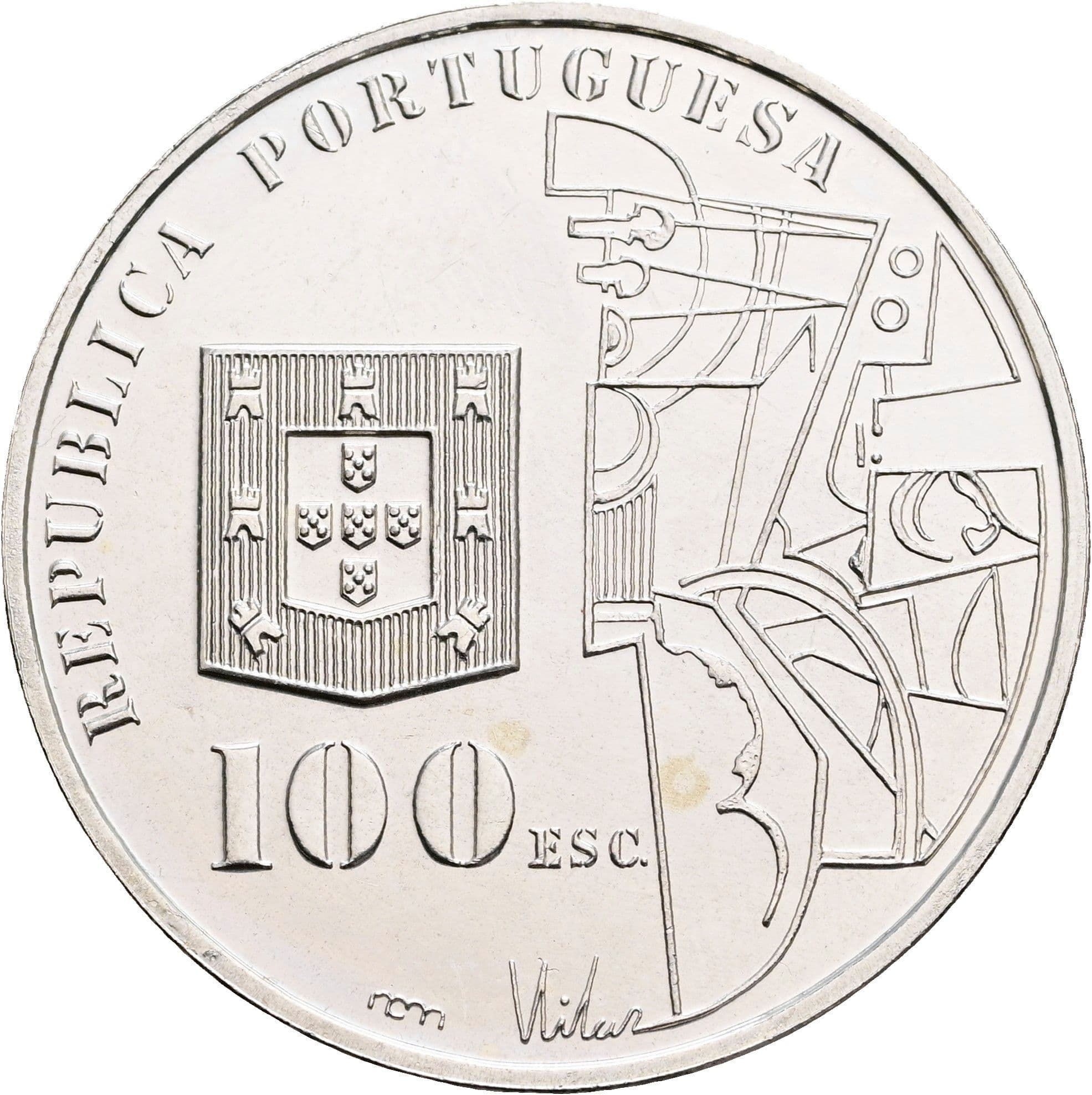 100 Escudos 1987 – Vorderseite