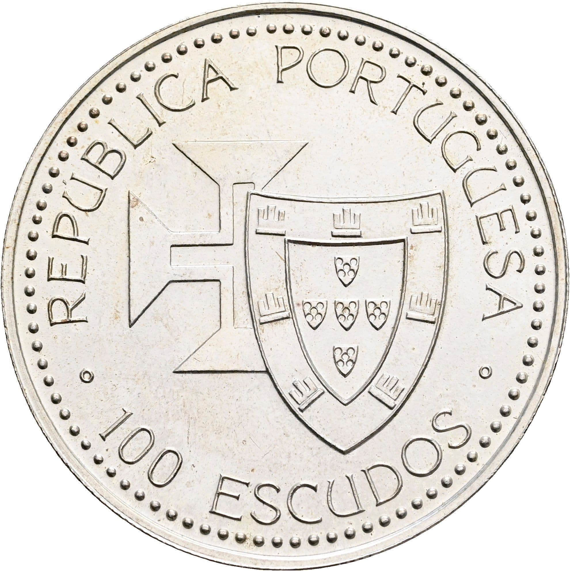 100 Escudos 1989 – Vorderseite