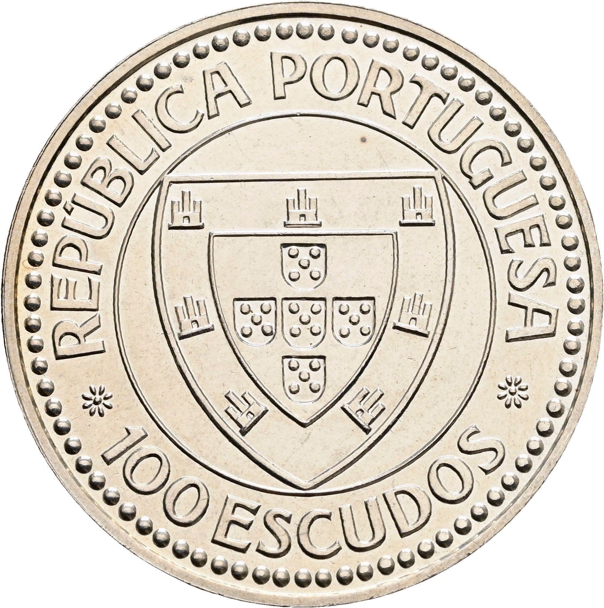 100 Escudos 1987 – Vorderseite