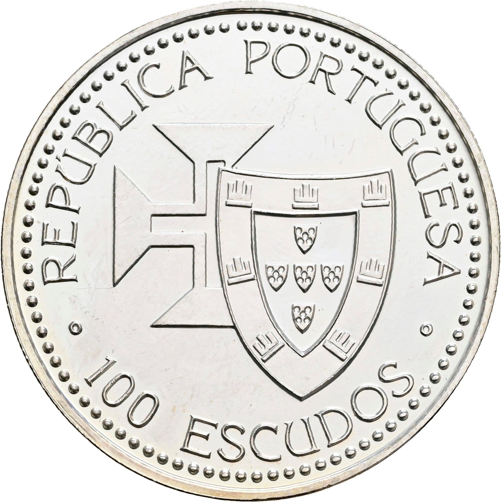 100 Escudos 1989 – Vorderseite