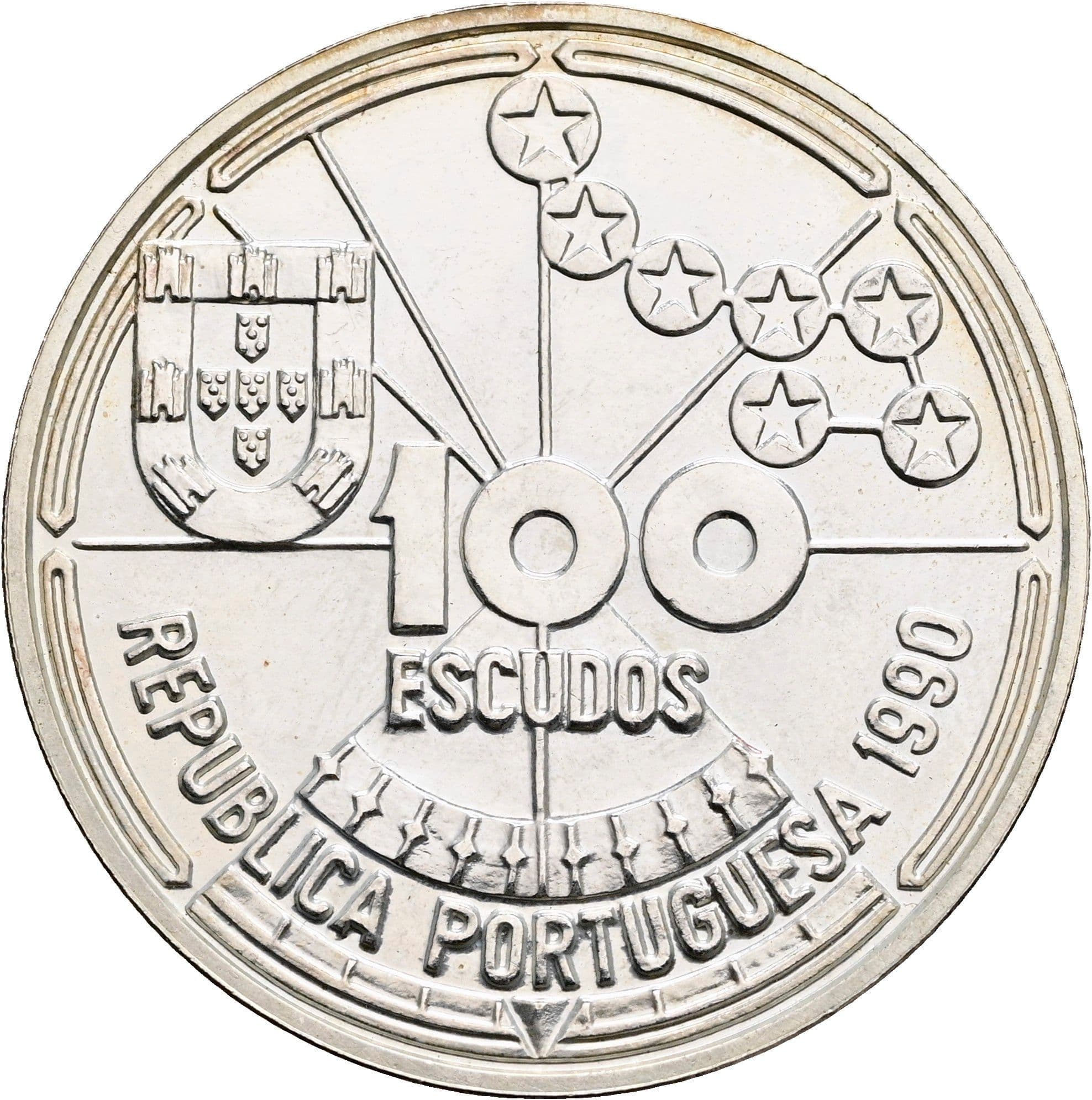 100 Escudos 1990 – Vorderseite