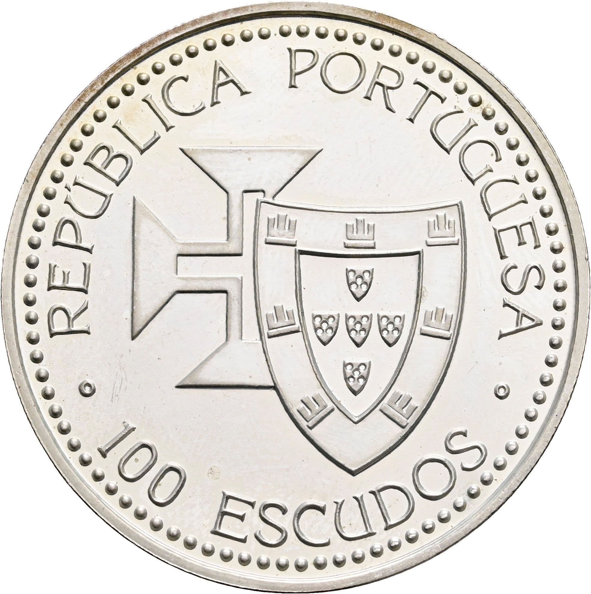 100 Escudos 1989 – Vorderseite
