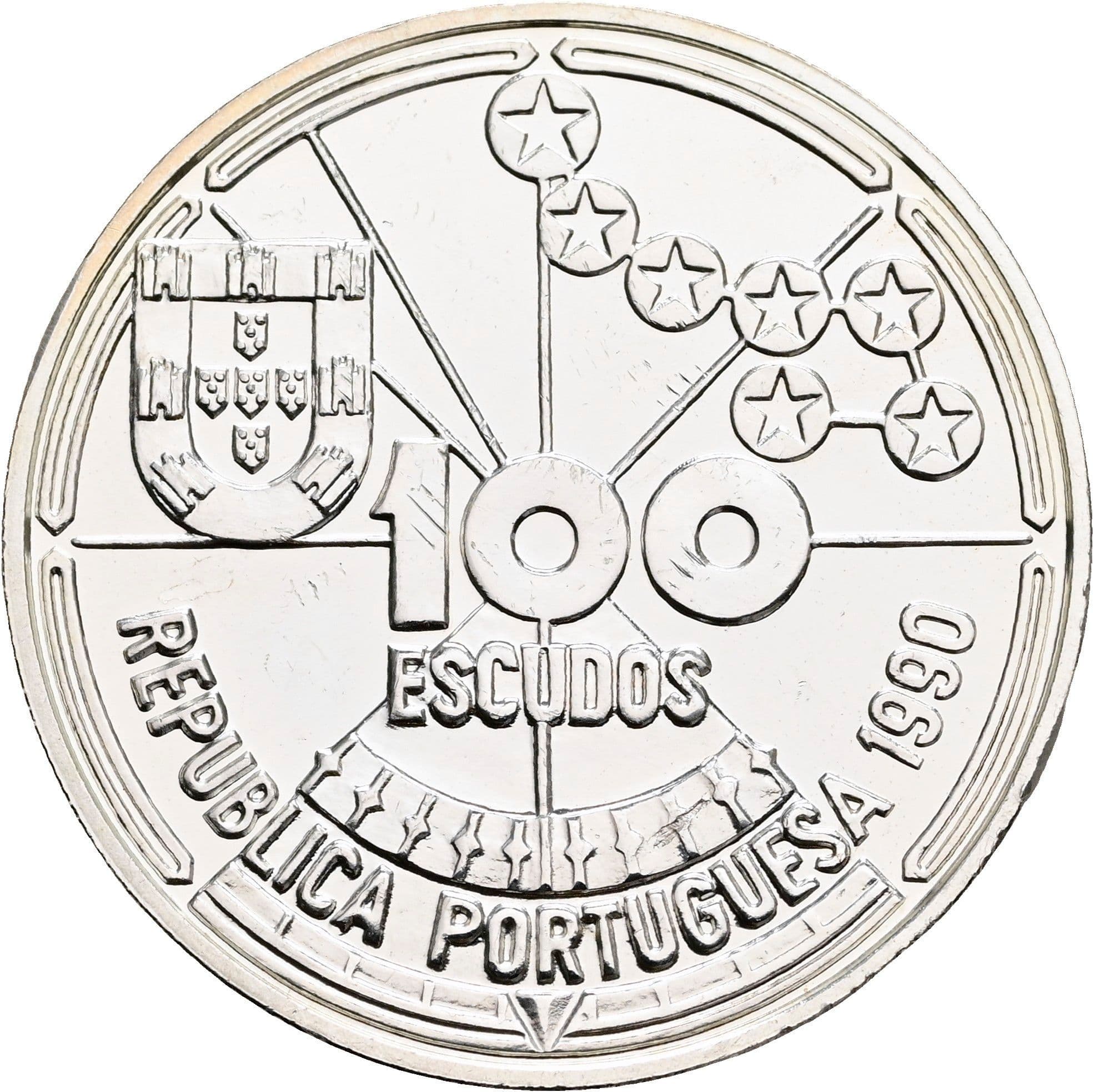 100 Escudos 1990 – Vorderseite