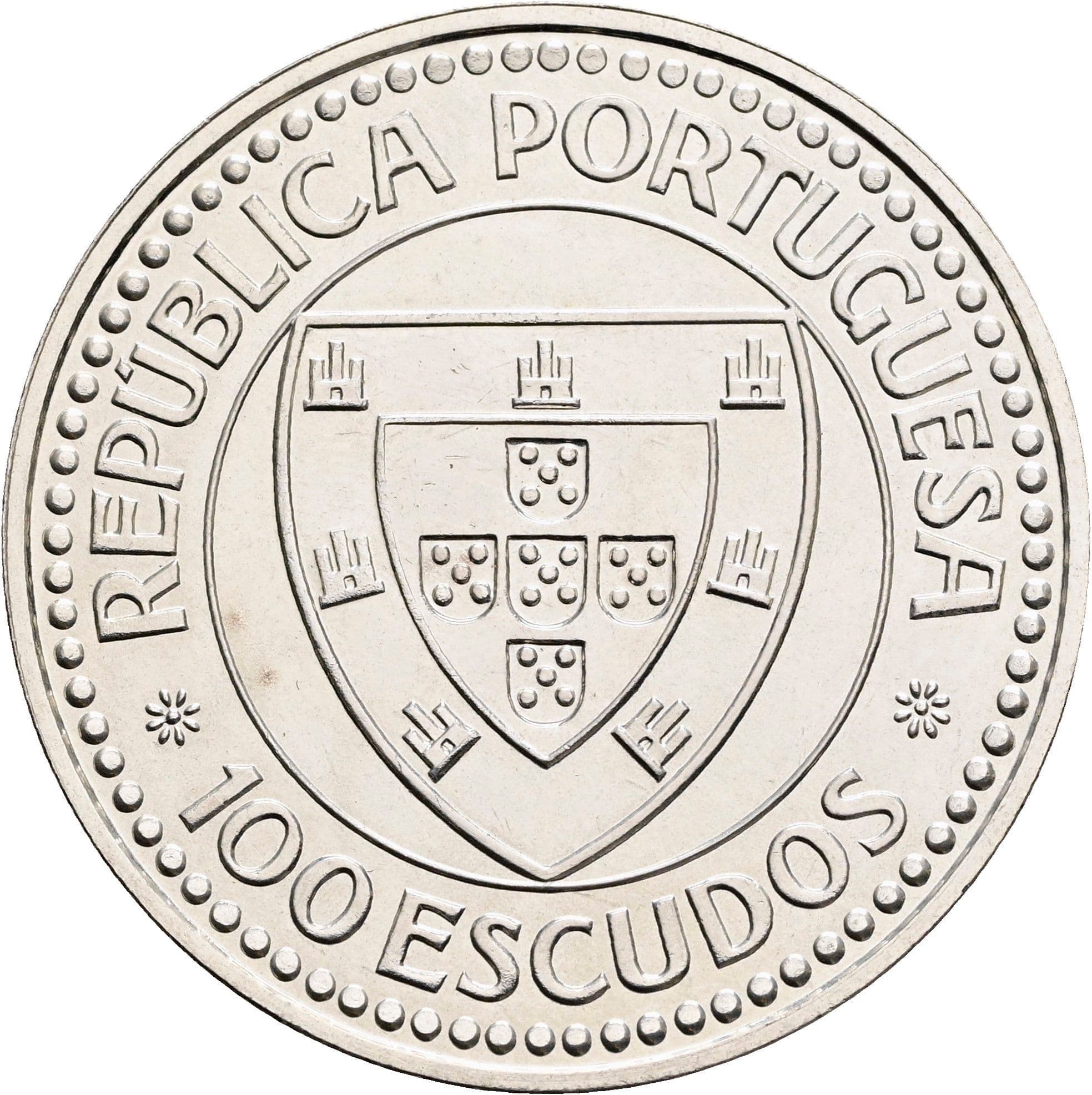 100 Escudos 1987 – Vorderseite
