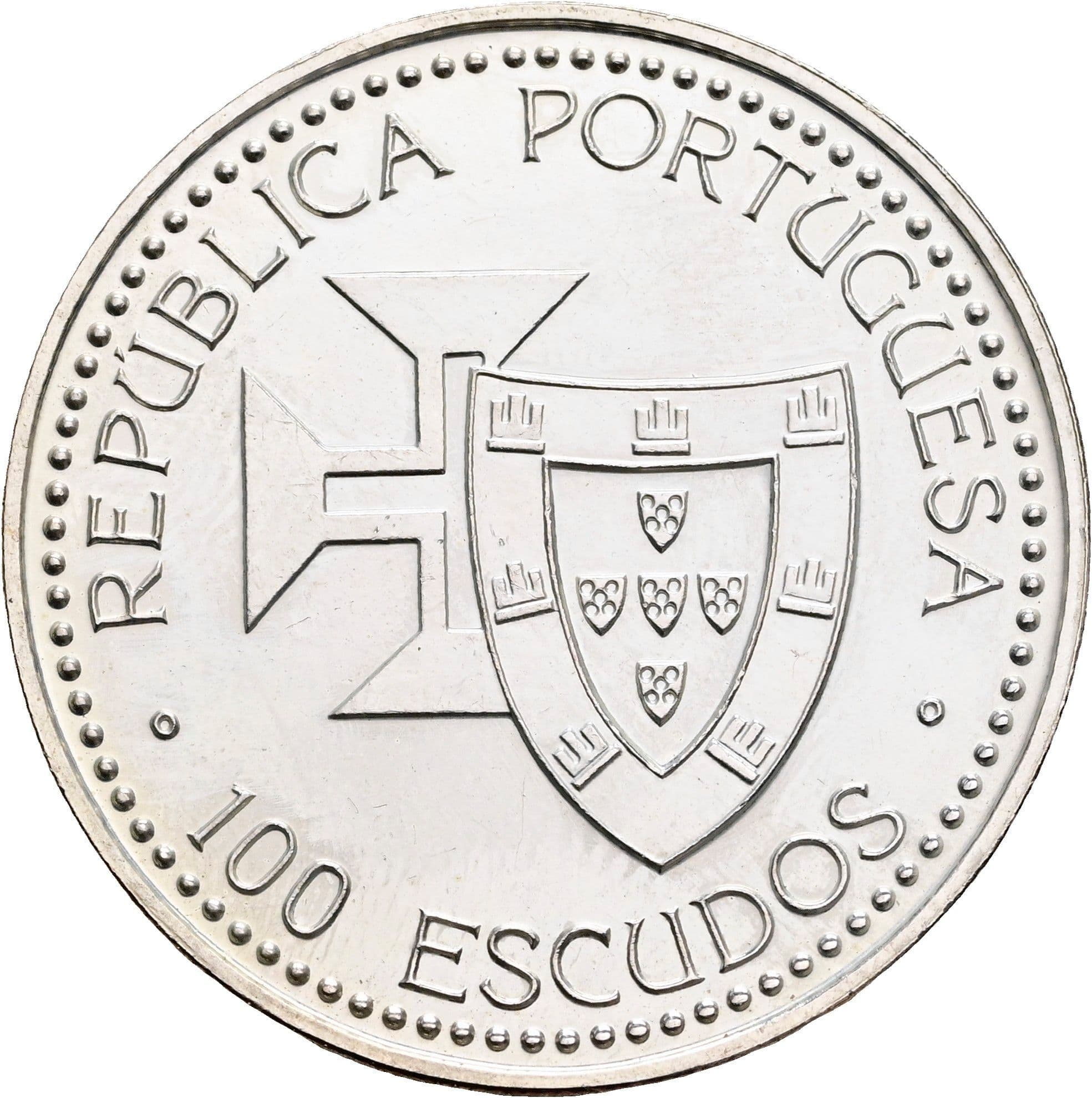 100 Escudos 1989 – Vorderseite