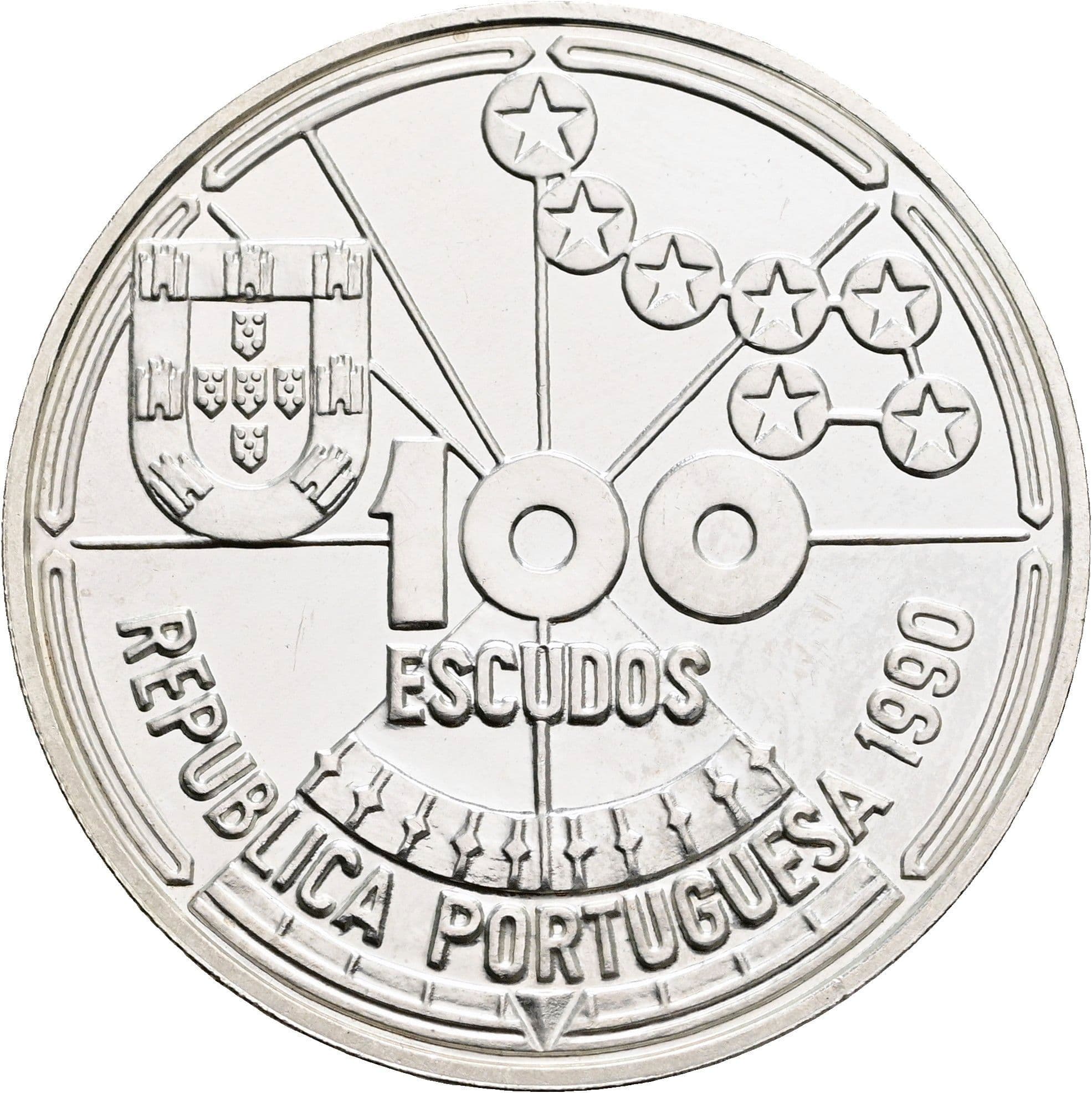 100 Escudos 1990 – Vorderseite