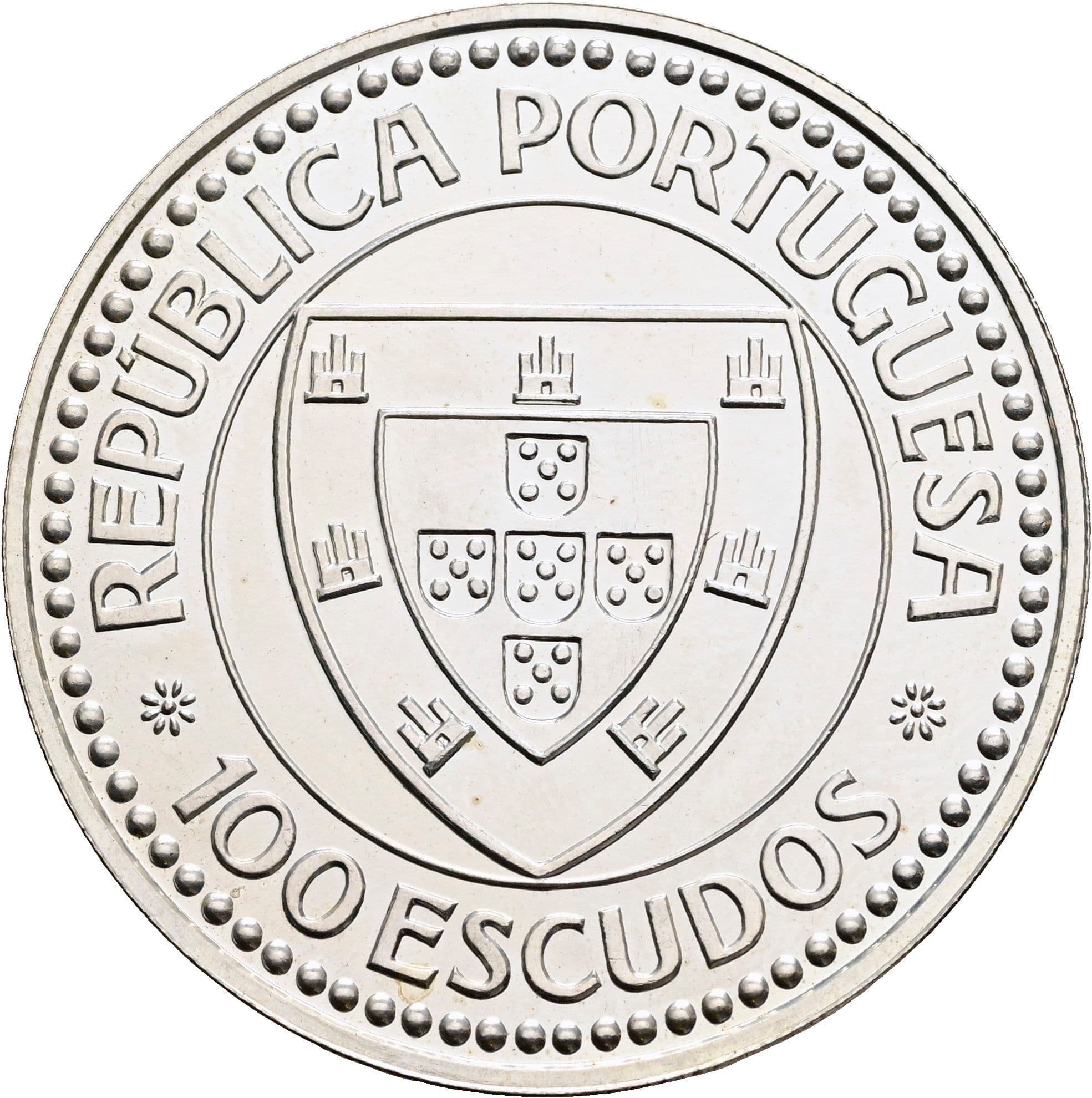 100 Escudos 1987 – Vorderseite