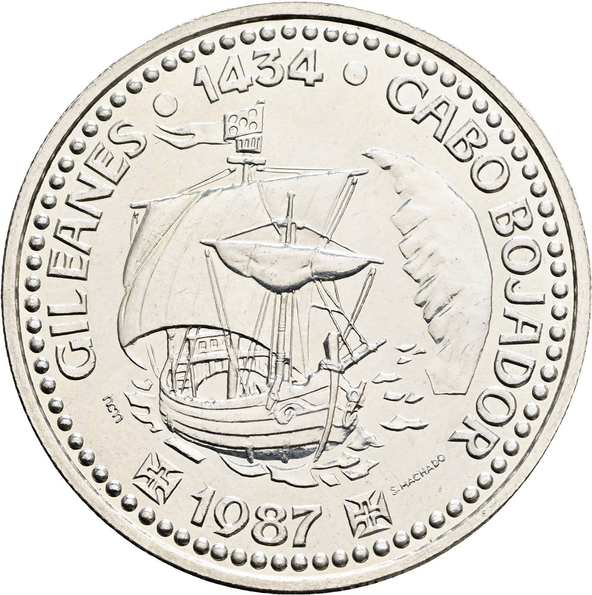 100 Escudos 1987 – Rückseite