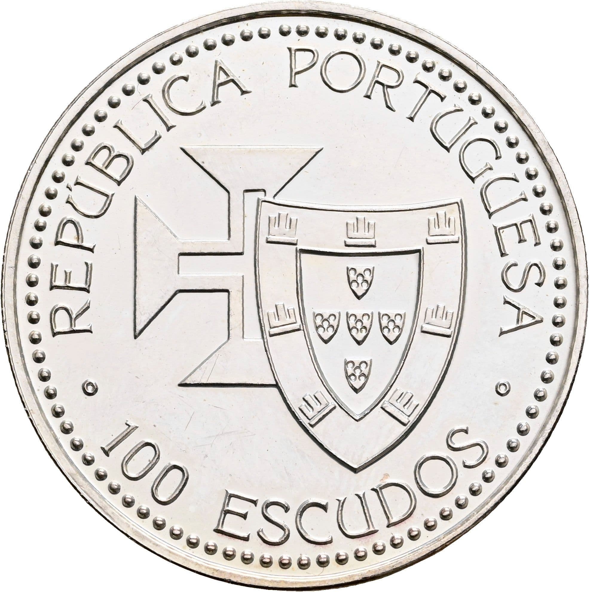 100 Escudos 1989 – Vorderseite