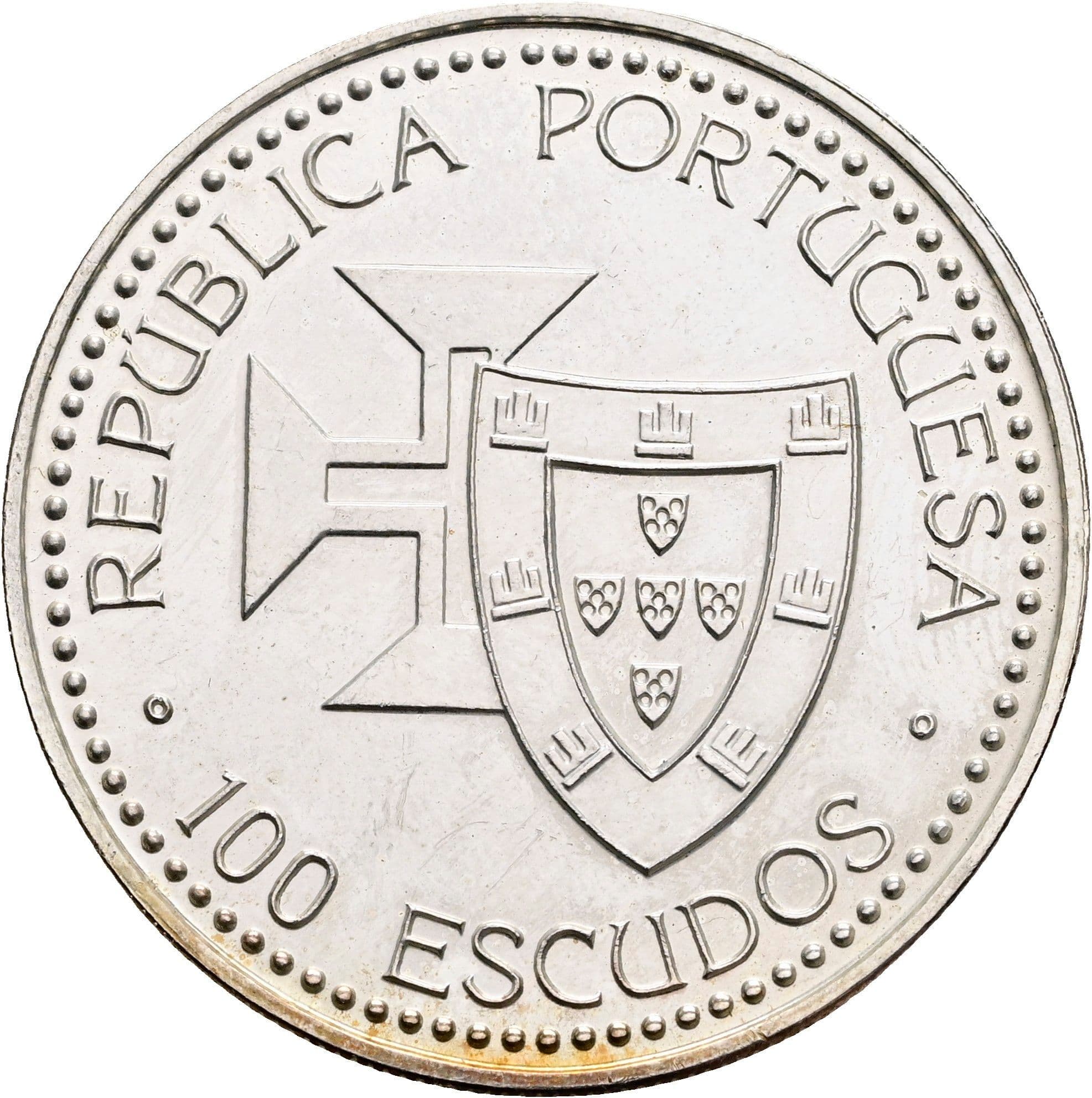 100 Escudos 1989 – Vorderseite