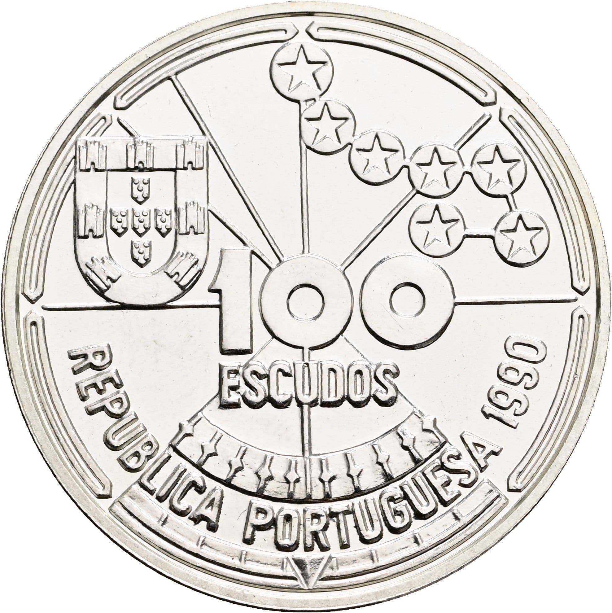 100 Escudos 1990 – Vorderseite