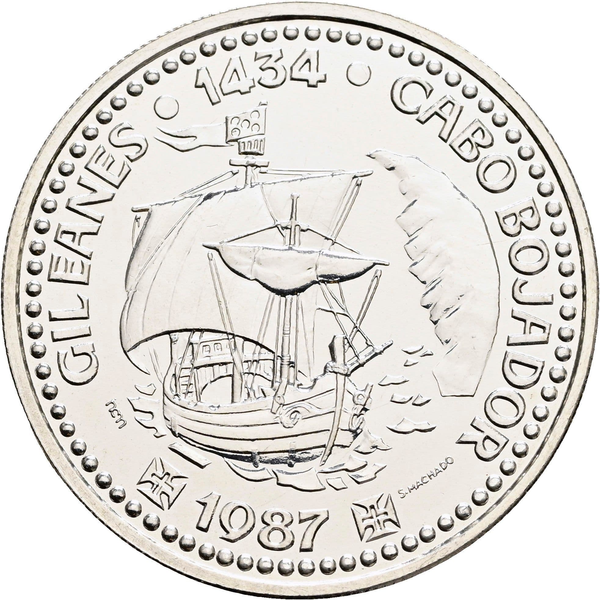 100 Escudos 1987 – Rückseite