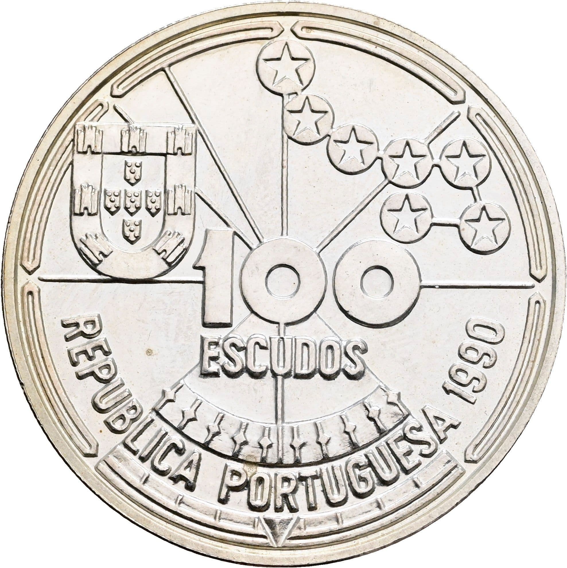 100 Escudos 1990 – Vorderseite