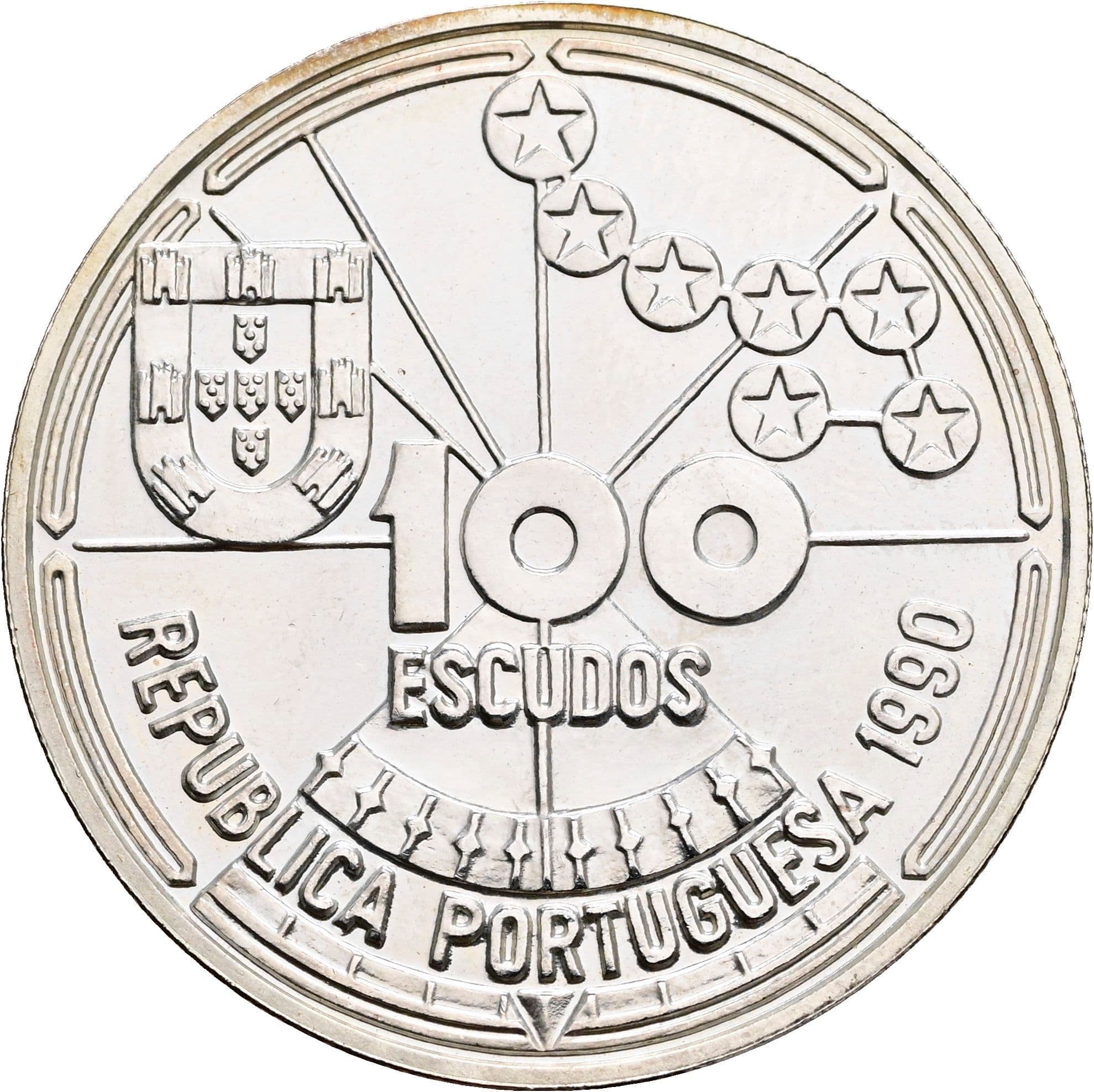100 Escudos 1990 – Vorderseite