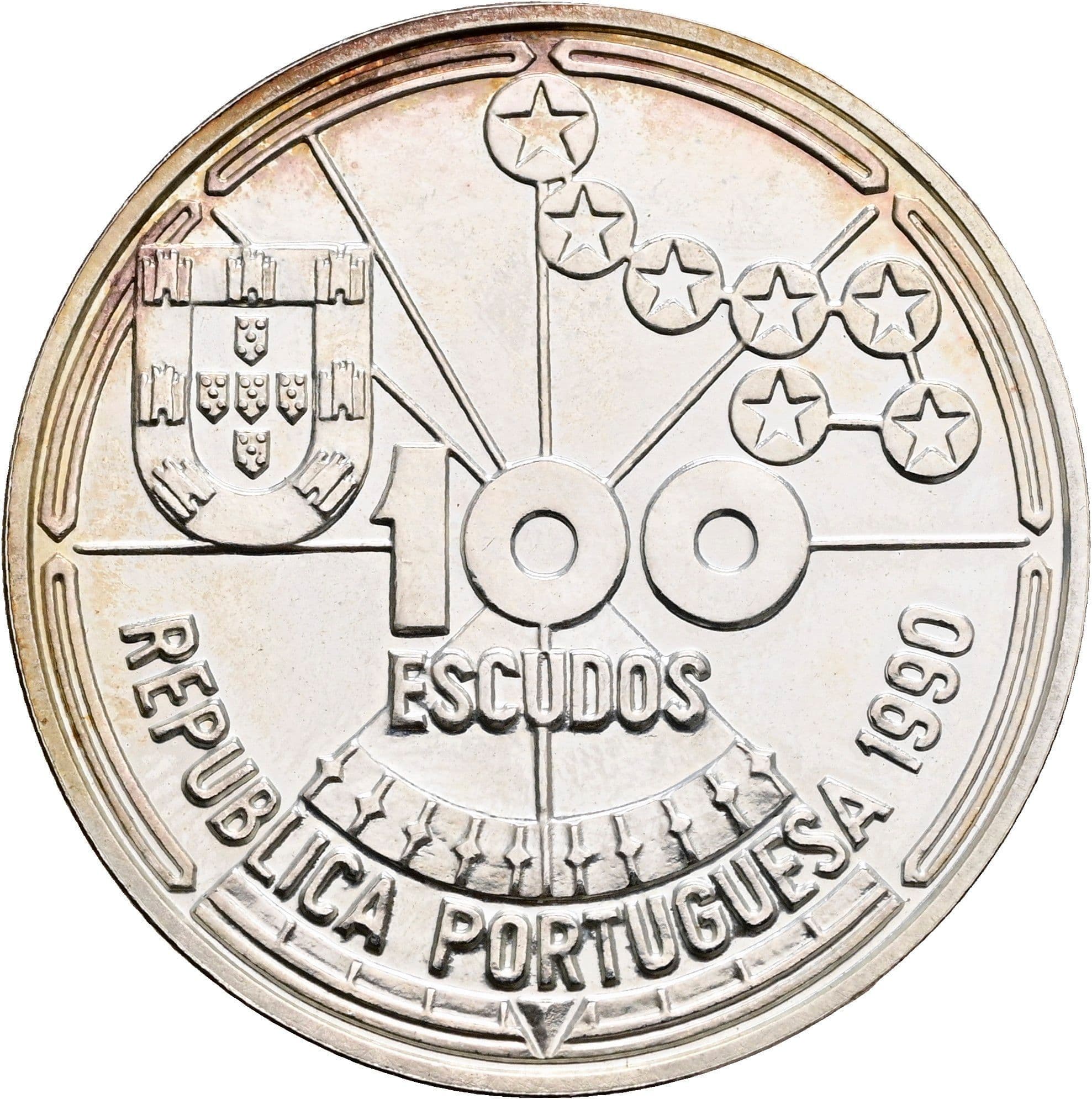 100 Escudos 1990 – Vorderseite