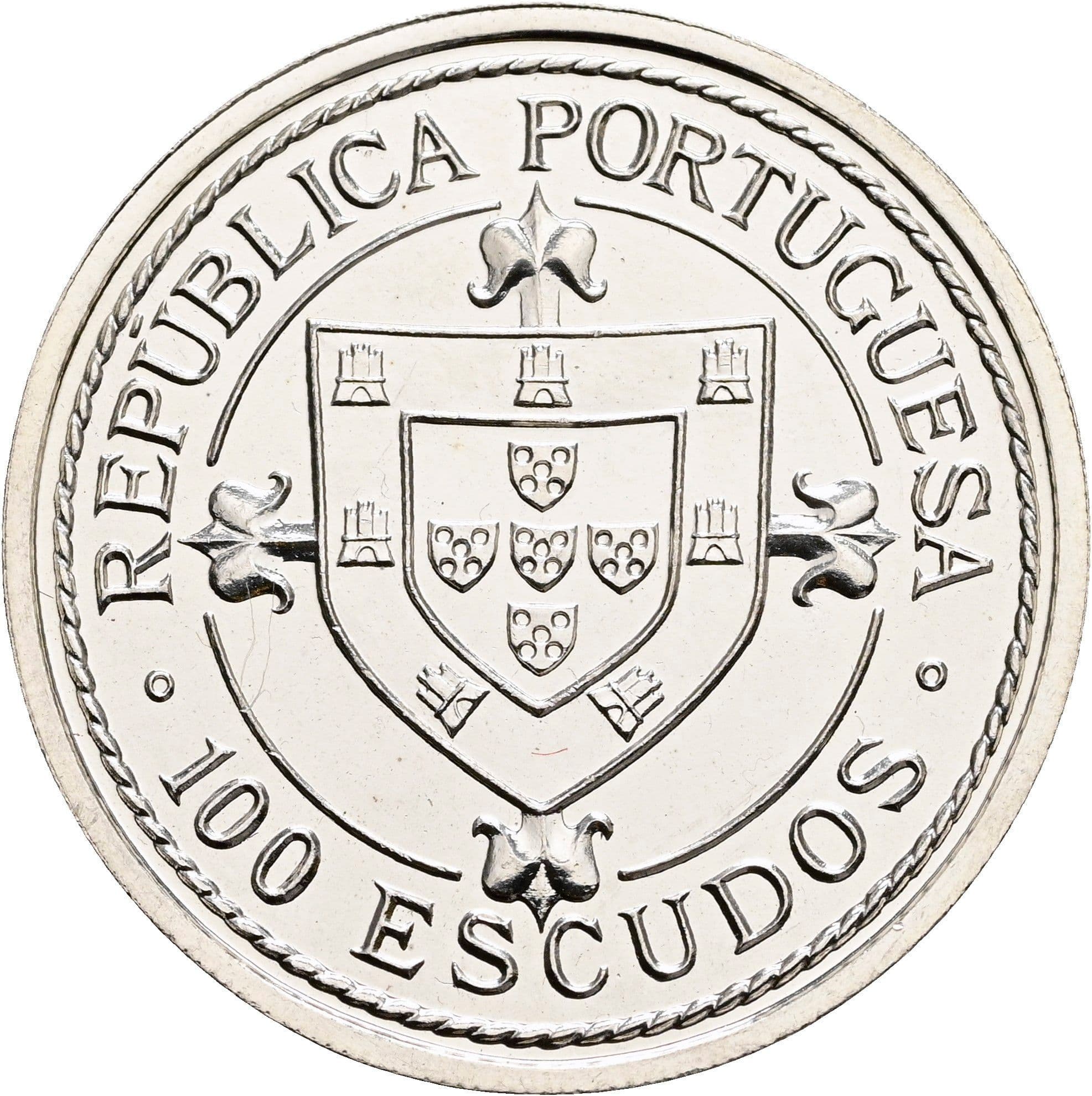 100 Escudos 1987 – Vorderseite