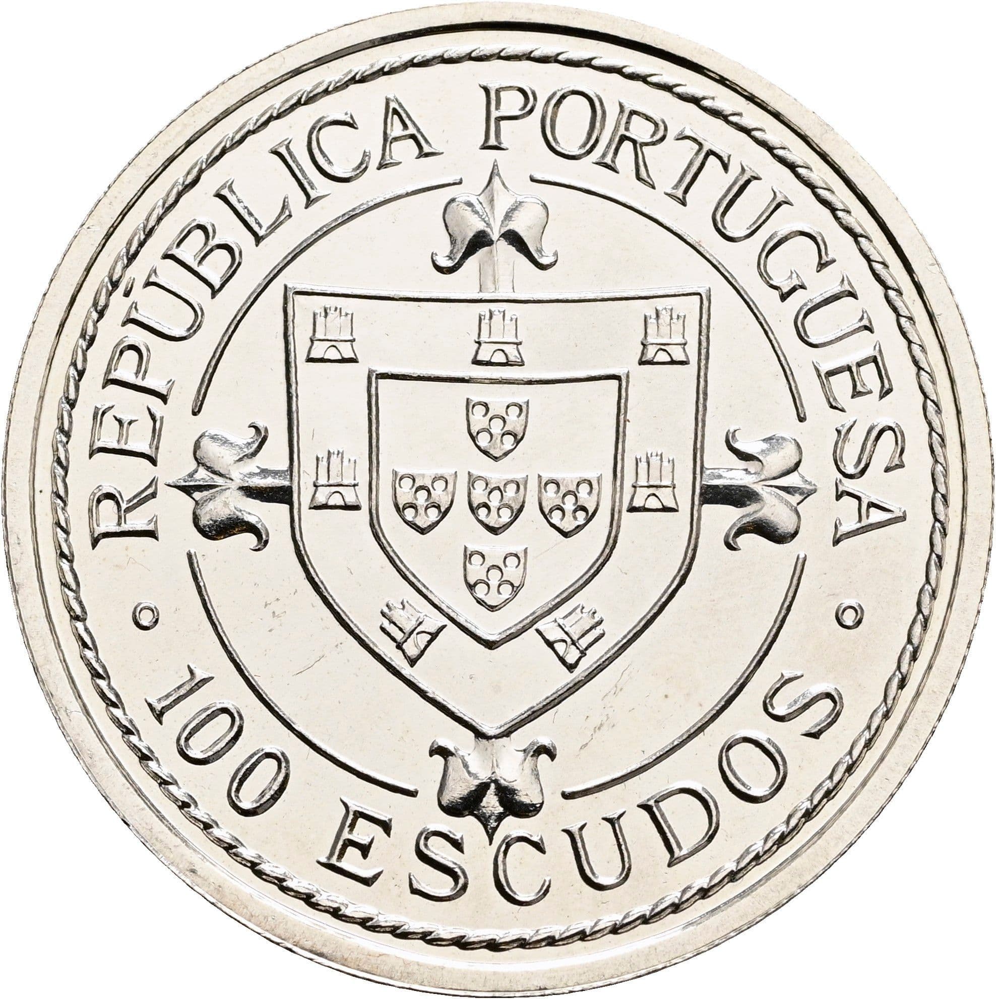 100 Escudos 1987 – Vorderseite