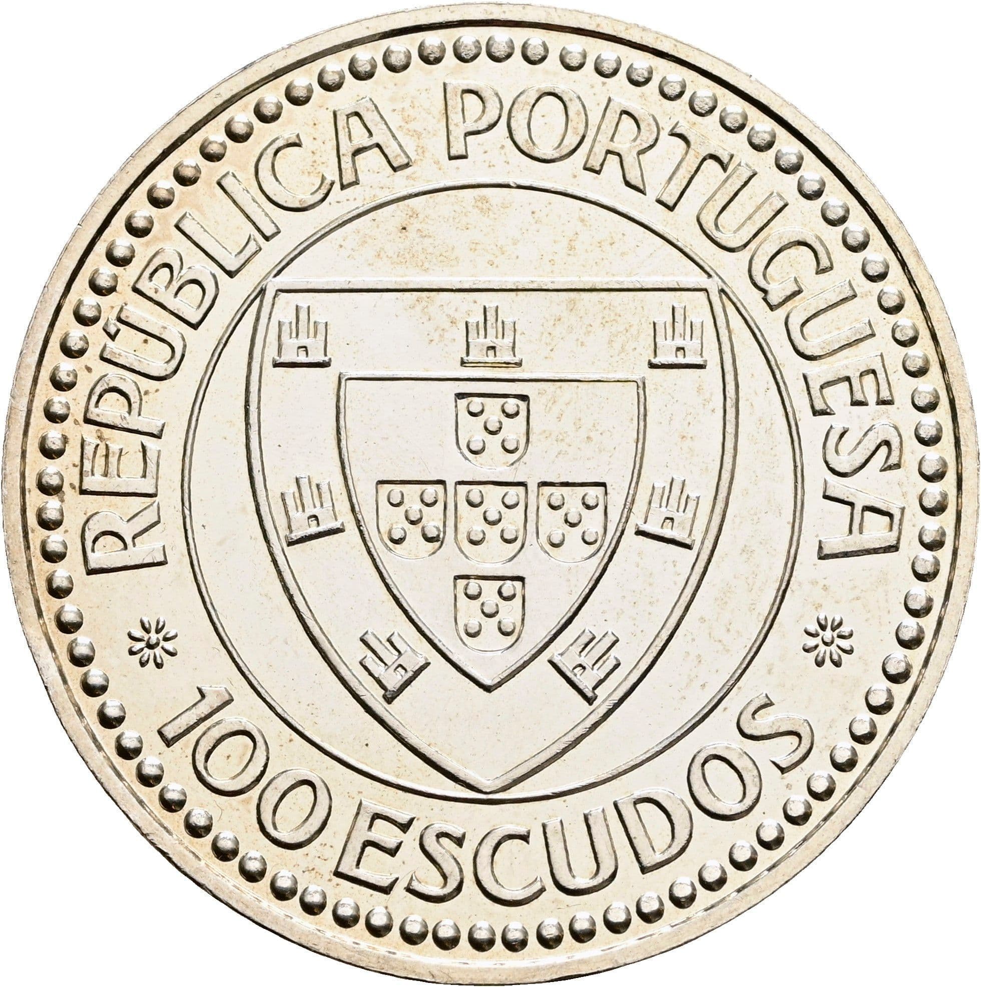 100 Escudos 1987 – Vorderseite